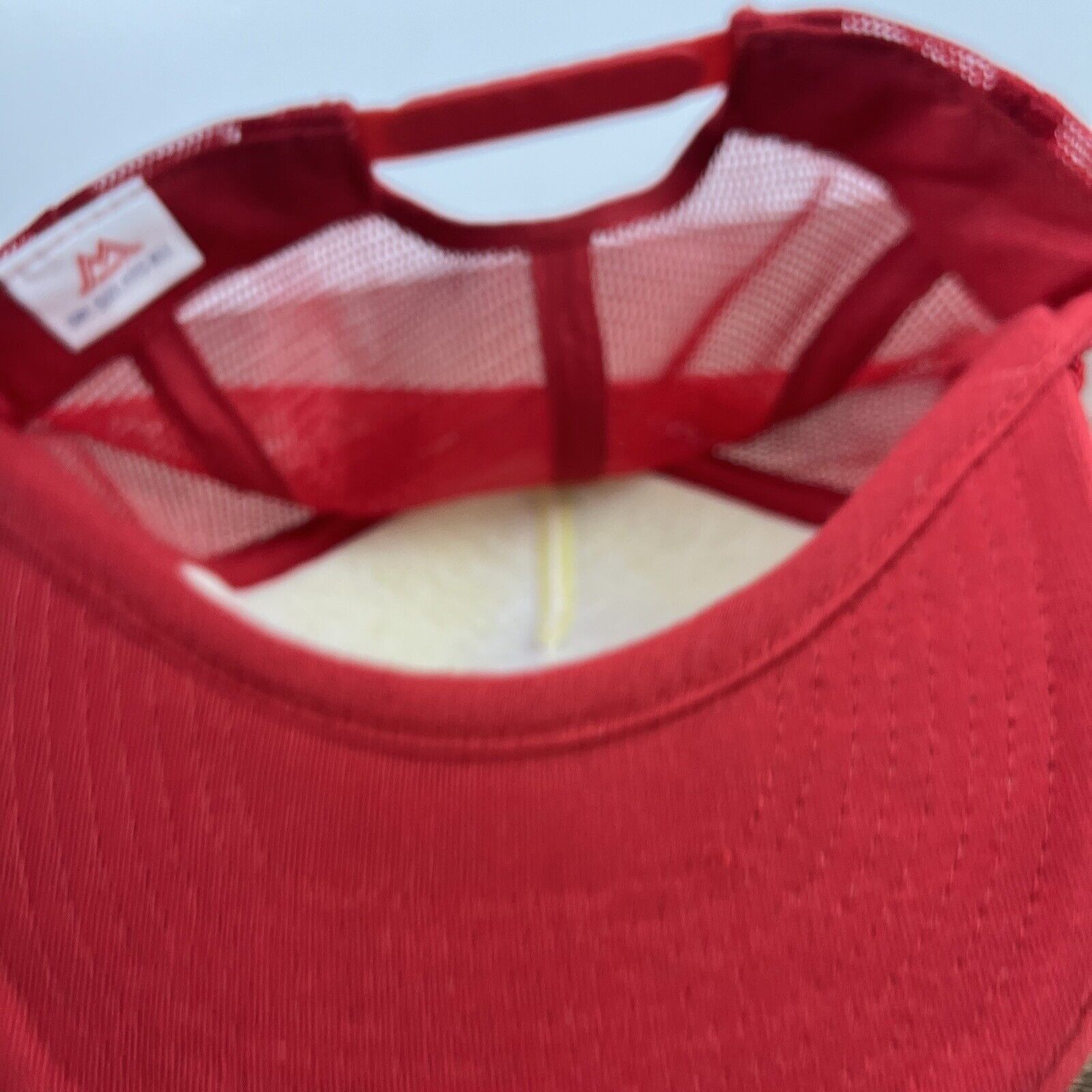 Other Sequola Supply Hat Red Hat Adjustable Adult Size Hat Red Cap Size ONE SIZE - 10 Thumbnail