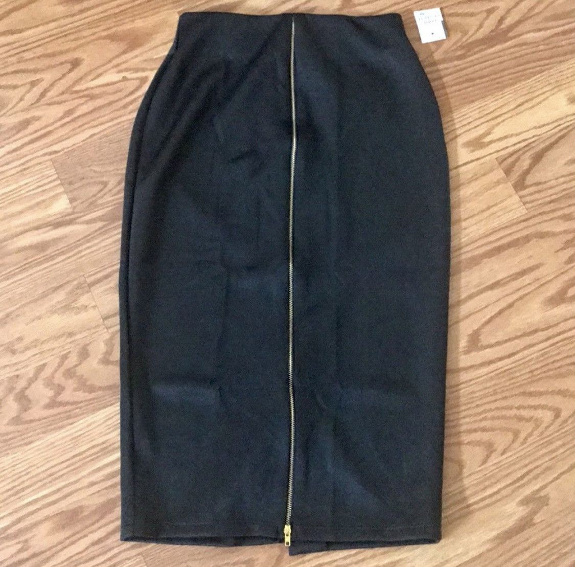 Other HOT GAL BLACK ADJUSTABLE ZIP UP BACK SLIT SKIRT SIZE S Size 23" - 1 Thumbnail