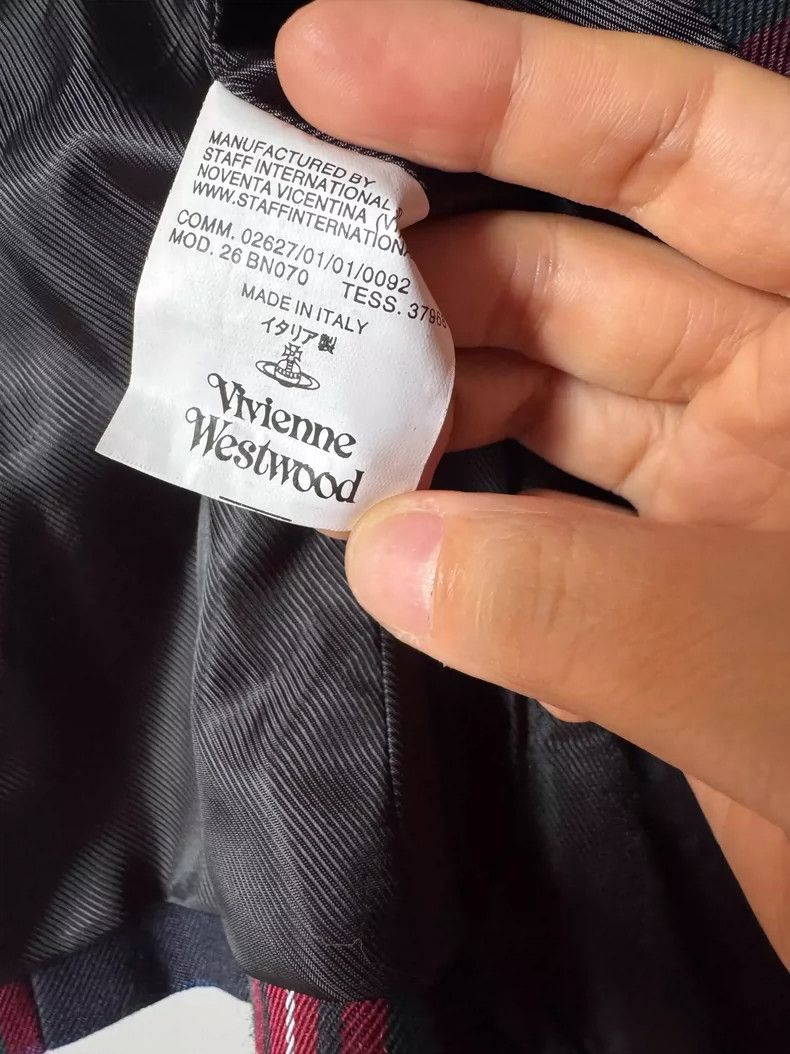 Vivienne Westwood Vivienne Westwood size40 A tailored wool suit jacket Size XS / US 0-2 / IT 36-38 - 6 Thumbnail