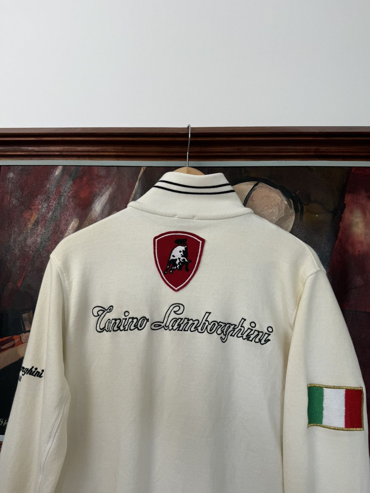 Tonino Lamborghini Tonino Lamborghini Vintage Y2k Racing Zip Sweatshirt Racing Size US S / EU 44-46 / 1 - 3 Thumbnail