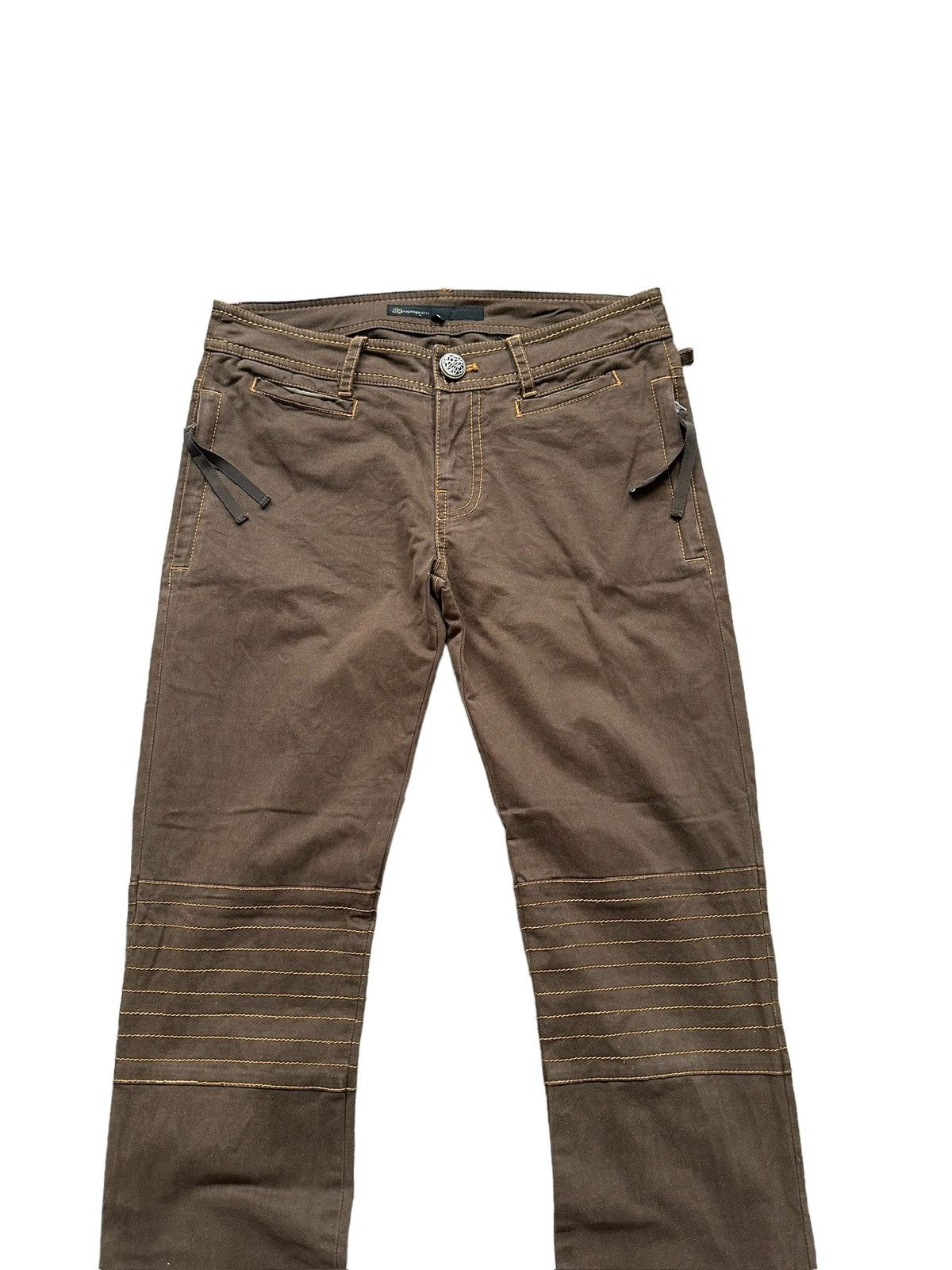 Obelisk 00's Le.Synchronicity paneled rustic tribe denim Size US 30 / EU 46 - 4 Thumbnail