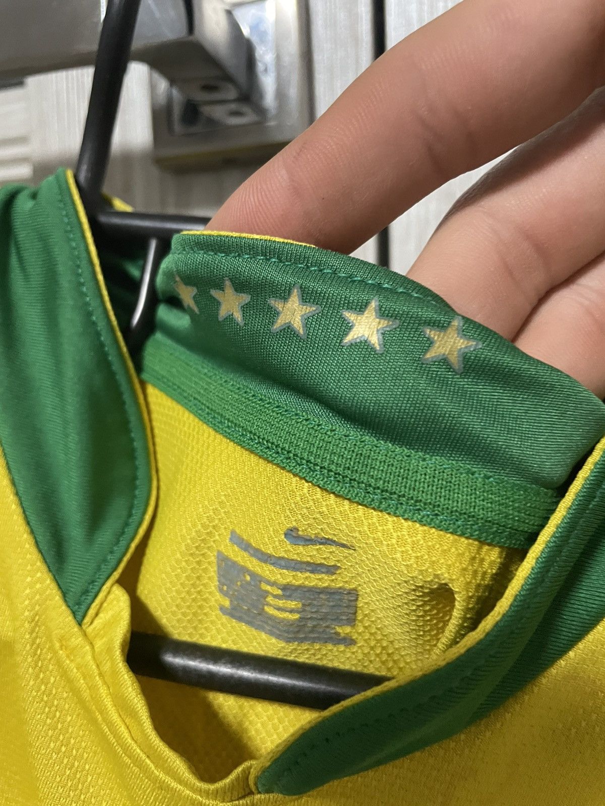 Nike × Vintage Nike Brazil National Team #8 Kaka 2006/2007 Home Jersey Kit Size US M / EU 48-50 / 2 - 11 Thumbnail