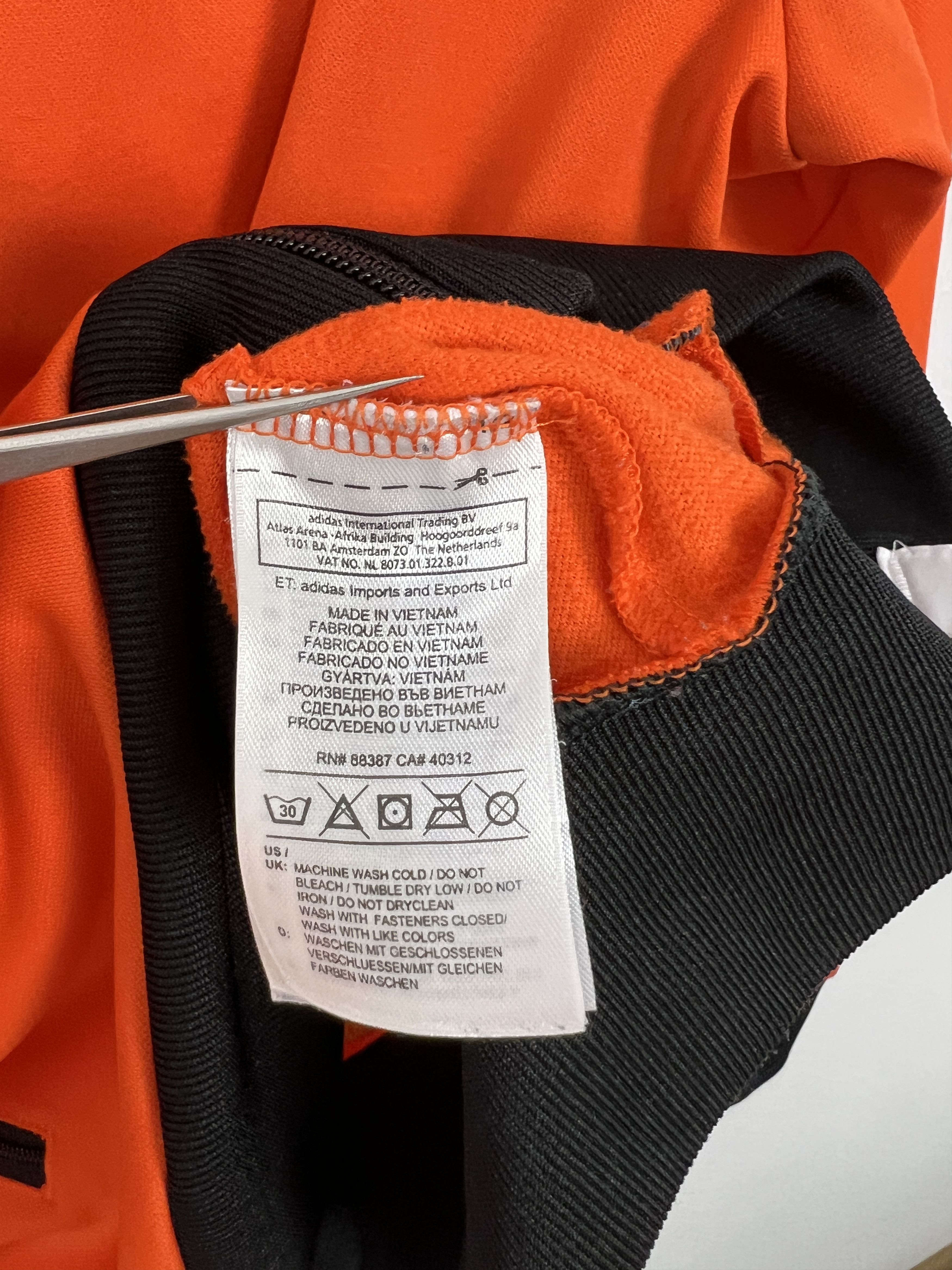Adidas Adidas Netherlands Holland World Cup Football Jacket Size US M / EU 48-50 / 2 - 14 Thumbnail
