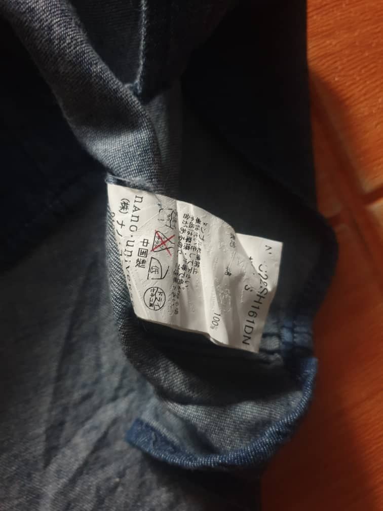 Japanese Brand 💥Nano universe 3 quater western shirt Size US S / EU 44-46 / 1 - 4 Thumbnail