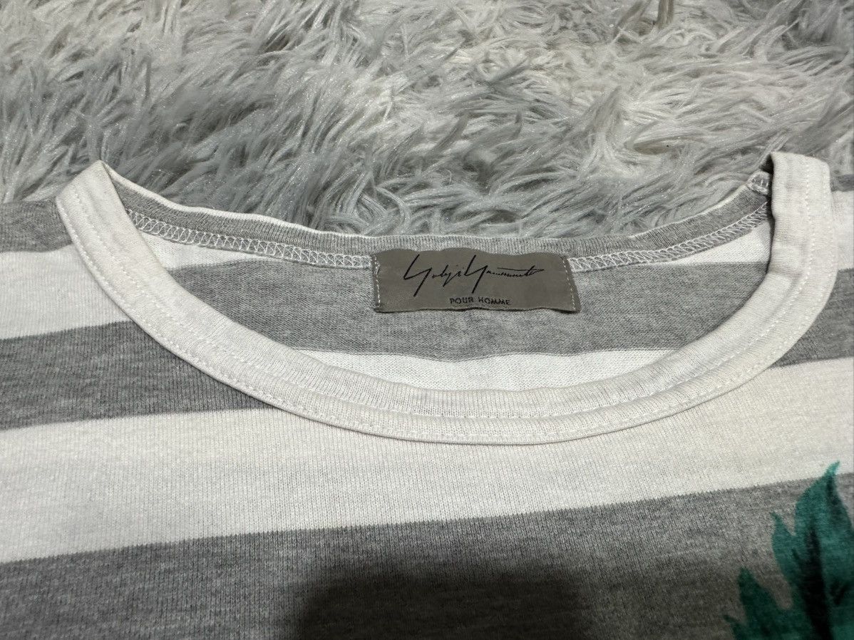 Yohji Yamamoto 🔥Archived Ss97 Yohji Yamamoto Pour Homme Striped Shirt Size US L / EU 52-54 / 3 - 6 Thumbnail
