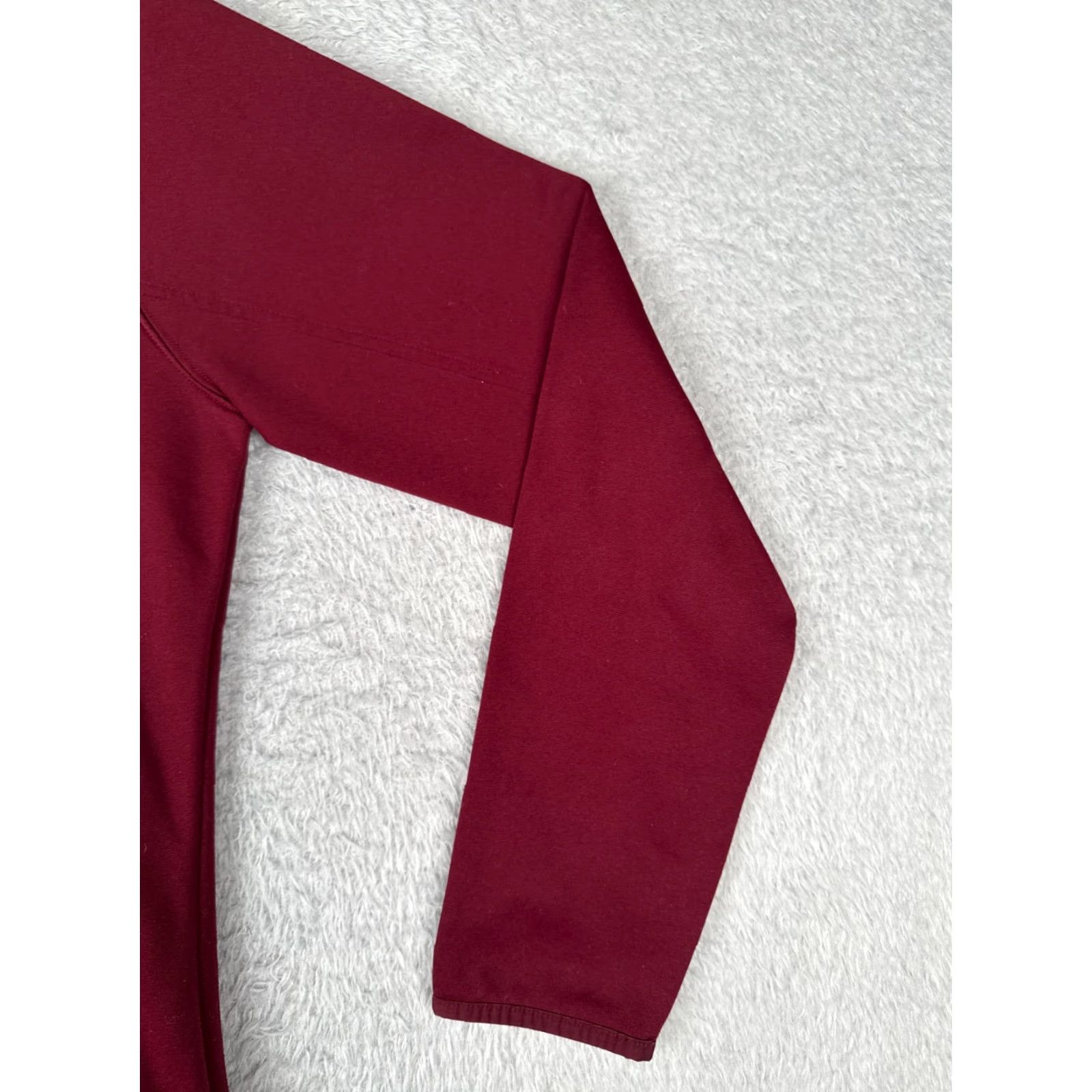 The North Face The North Face Sweater Womens Small Red Pullover Hoodie 100% Polyester Pocket Size S / US 4 / IT 40 - 2 Thumbnail