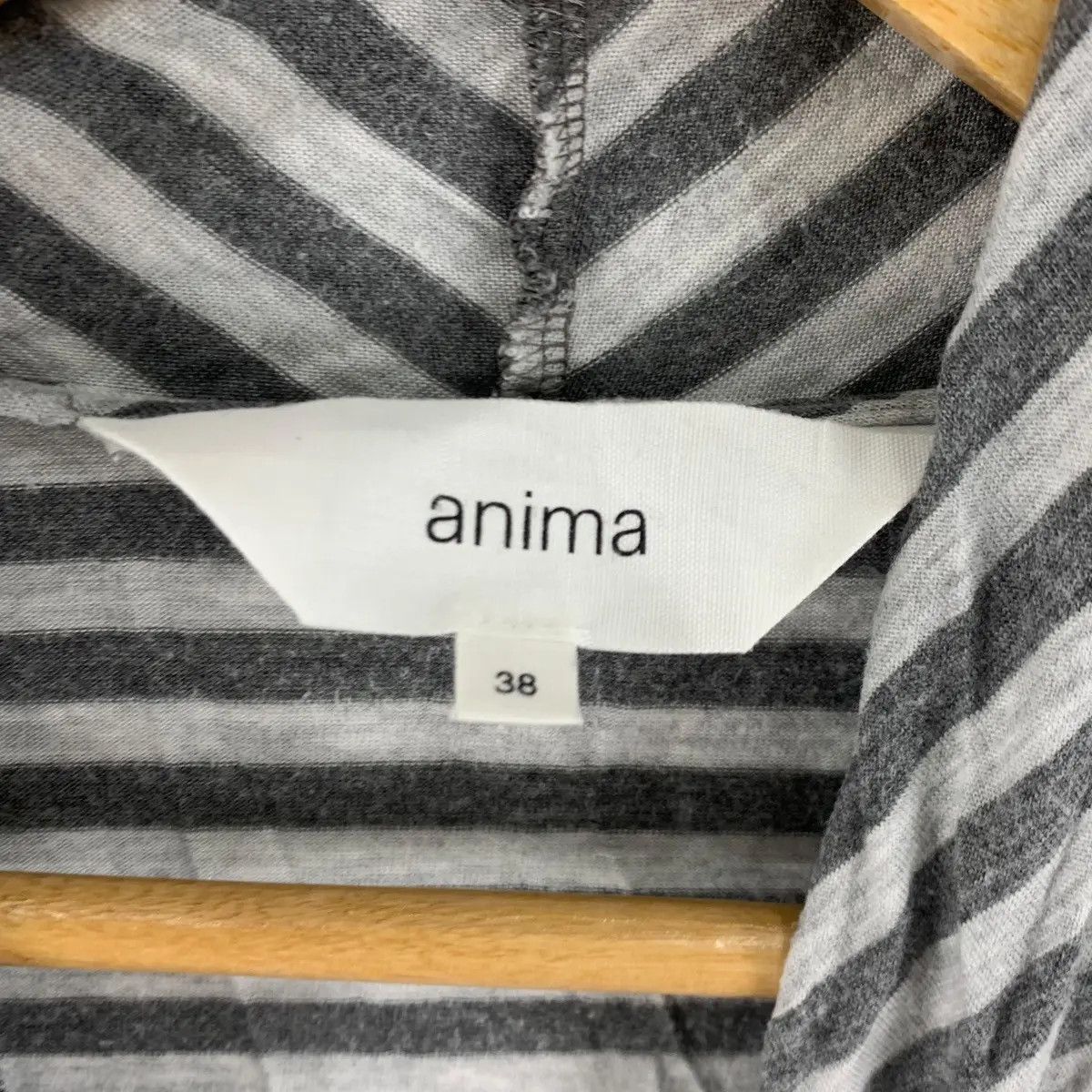 Vintage ANIMA JAPAN Viscose Rayon Striped Cardigan Cape Tee Shirt Size S / US 4 / IT 40 - 6 Thumbnail