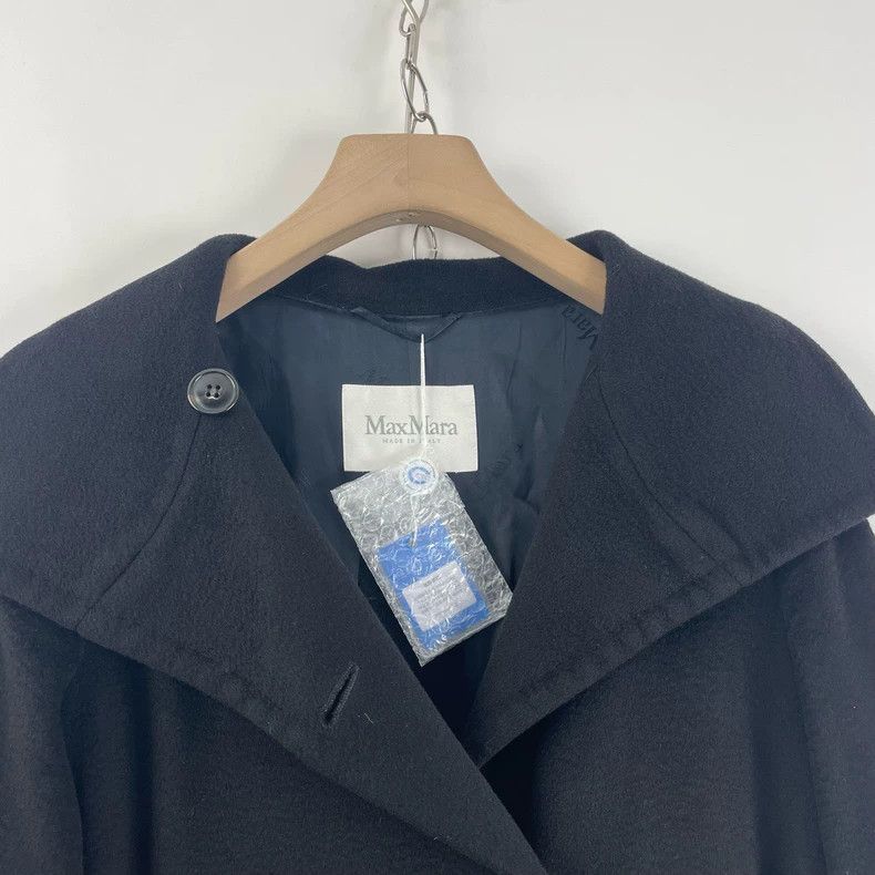 Max Mara Max Mara Black mid-length woolen coat Size M / US 6-8 / IT 42-44 - 3 Thumbnail