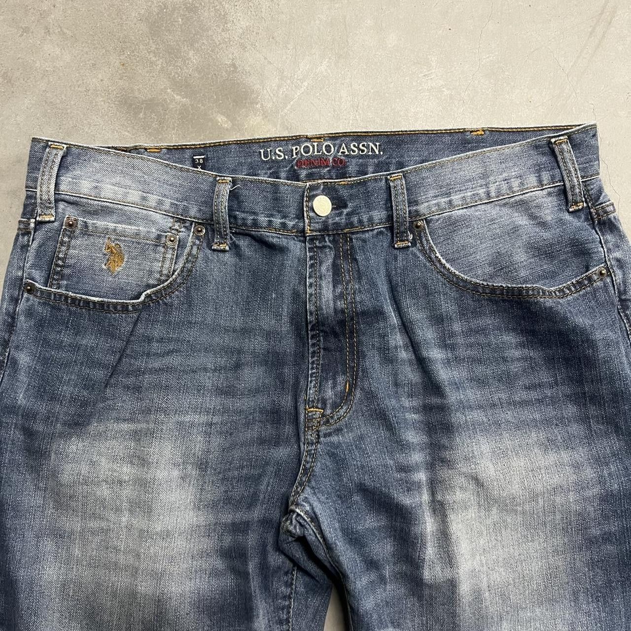 U.S. Polo Assn. × Vintage Vintage Baggy U.S Polo Assassin Skater Medium Denim Jeans Size US 38 / EU 54 - 4 Thumbnail