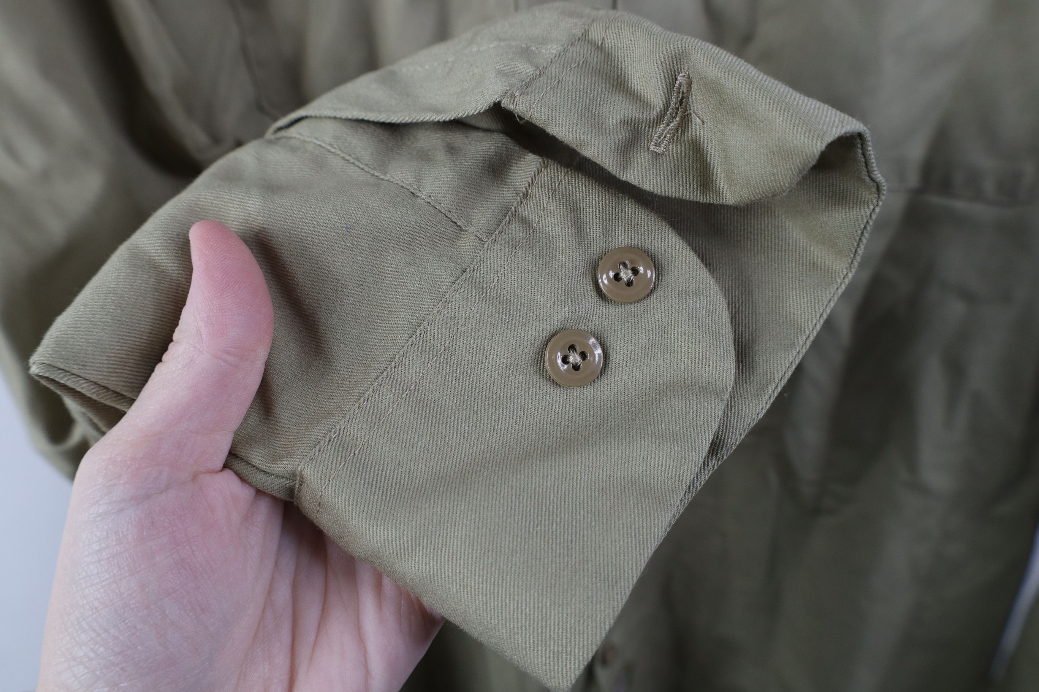 Dickies Vintage 90s Dickies Mechanic Long Sleeve Button Shirt Size US XL / EU 56 / 4 - 8 Thumbnail