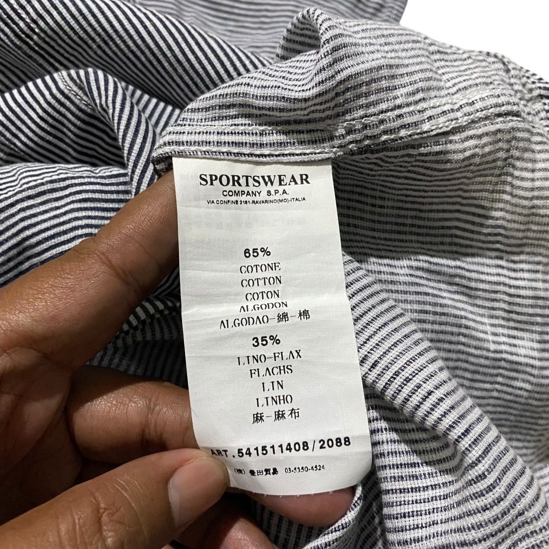 Stone Island Stone island vintage stripe shirt Size US XXL / EU 58 / 5 - 8 Thumbnail