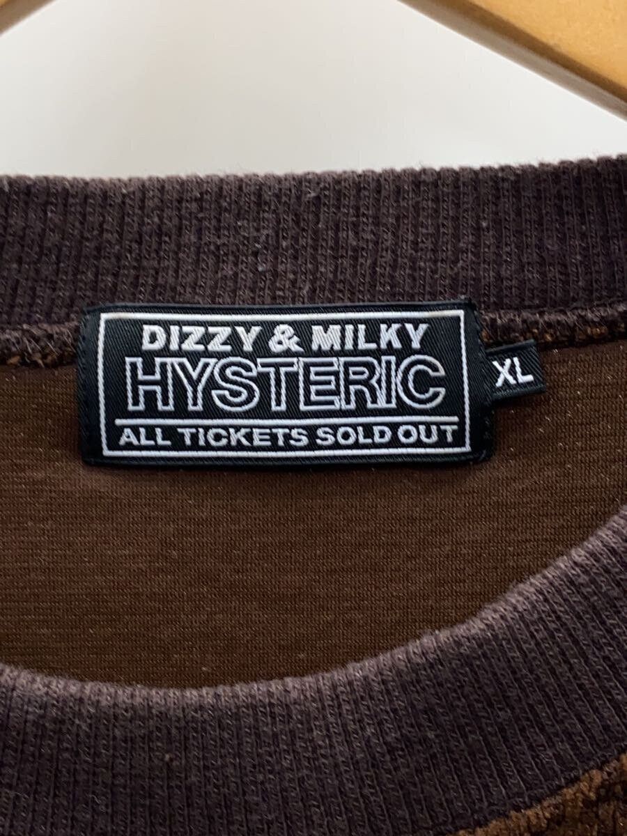 Hysteric Glamour Hysteric Glamour Polyester Sweatshirt Brown Size US XL / EU 56 / 4 - 3 Thumbnail