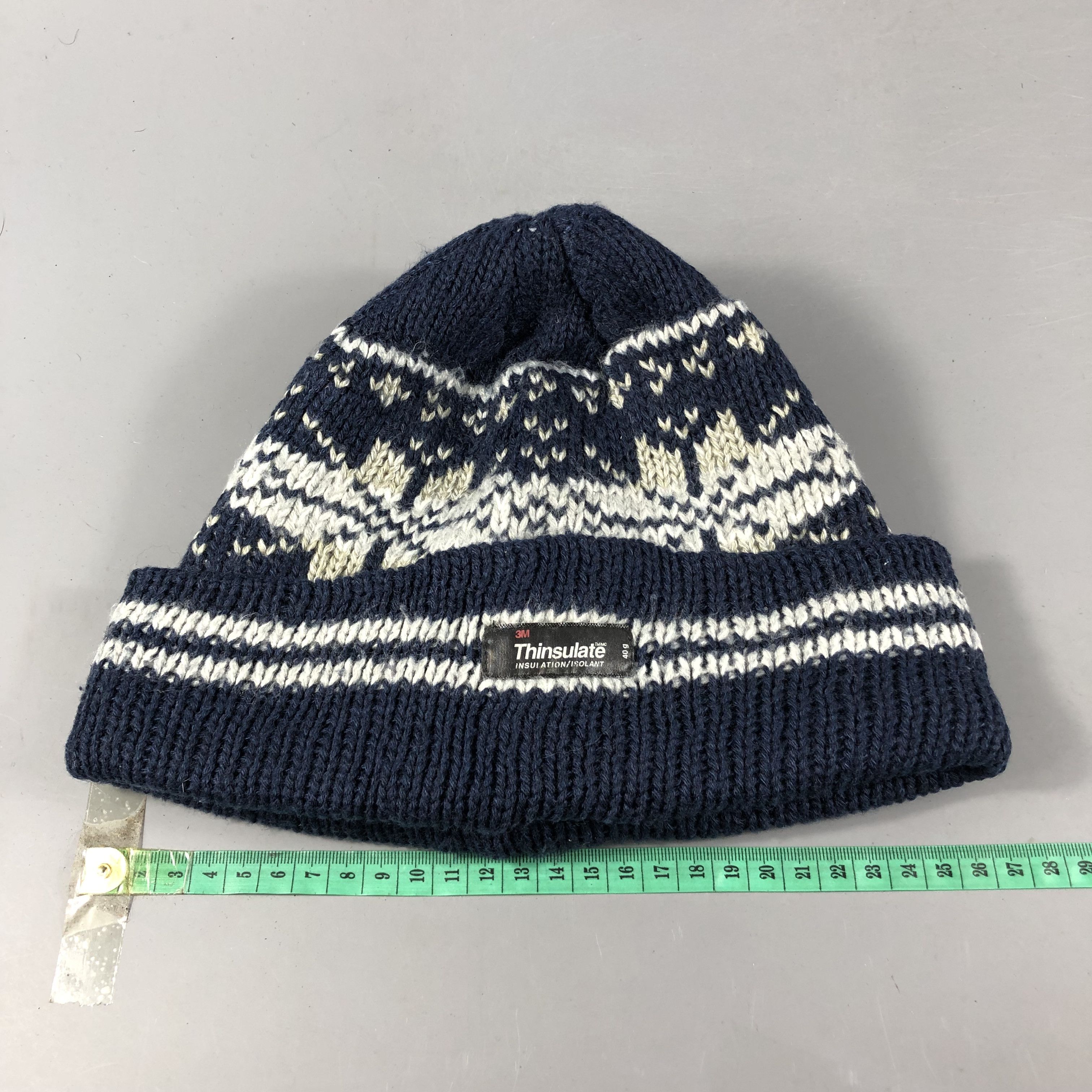 Vintage Thinsulate Fair Isle Beanie Snowcap Snow Hat B899 Size ONE SIZE - 3 Thumbnail