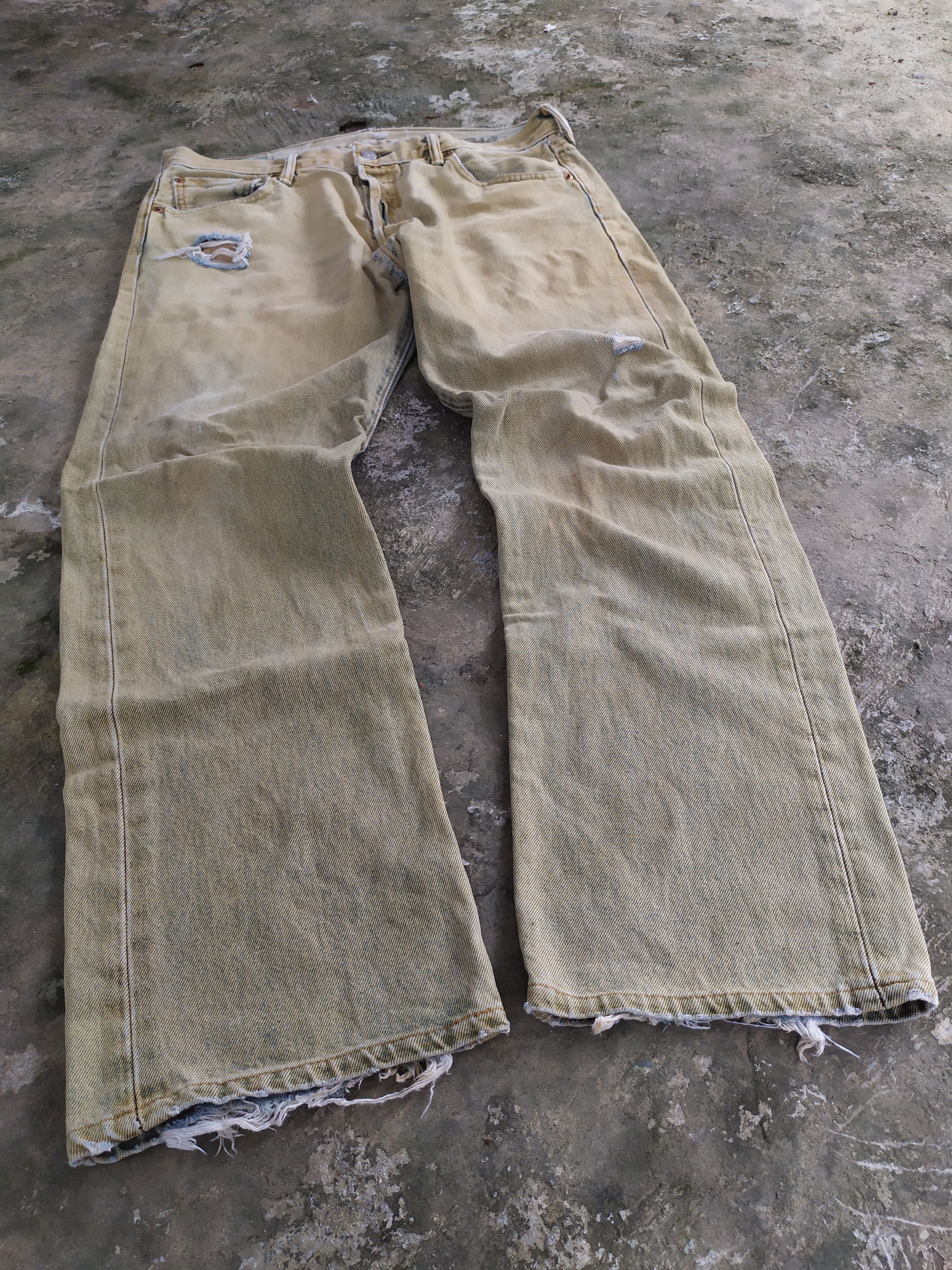 Levi's × Levi's Vintage Clothing Vintage Levi's 501 Mudwash Denim Size US 35 - 2 Thumbnail