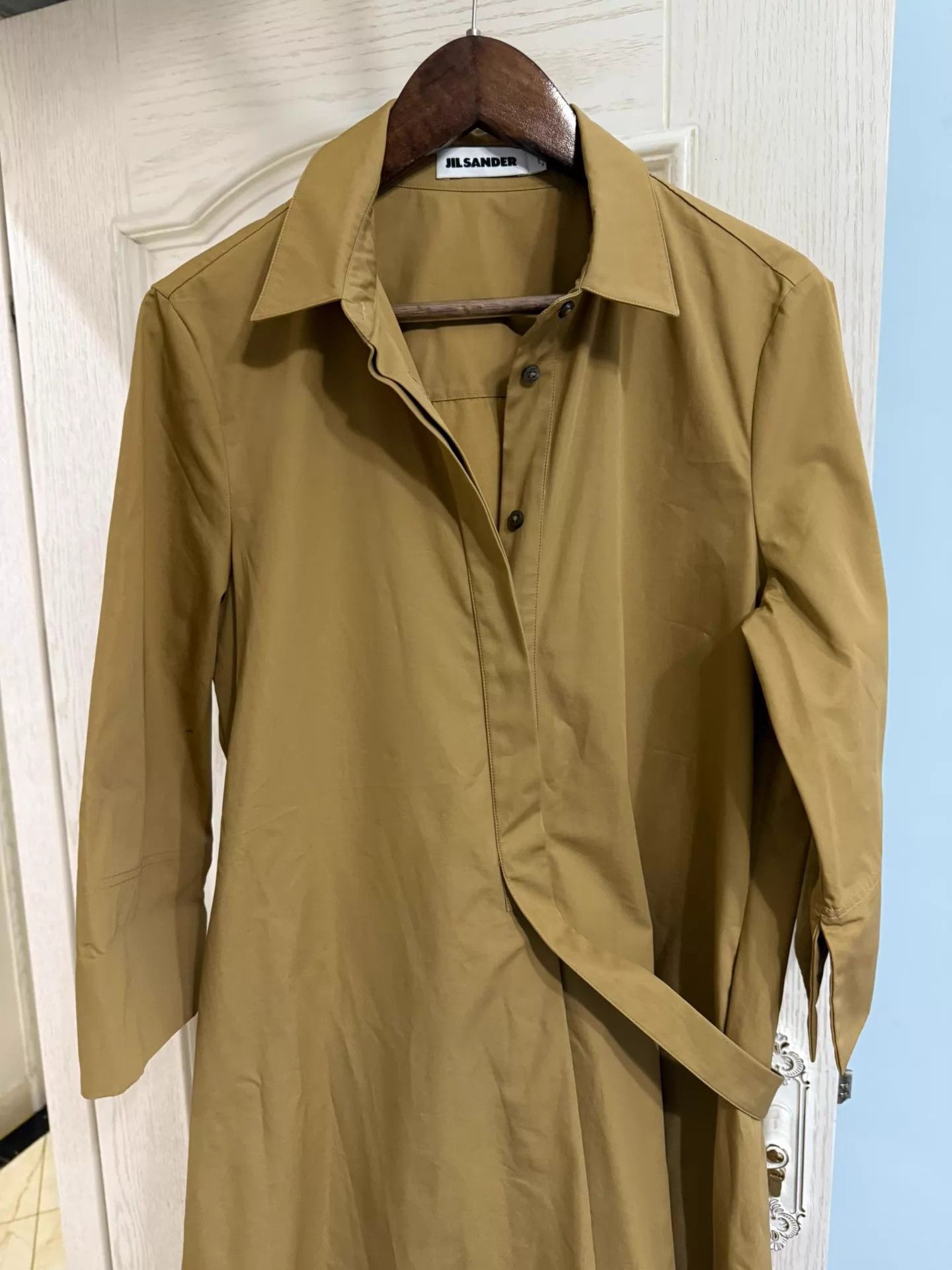 Jil Sander Jil Sander Shirt Dress - Flattering, White, 9/10, 2Worn Size XS / US 0-2 / IT 36-38 - 3 Thumbnail