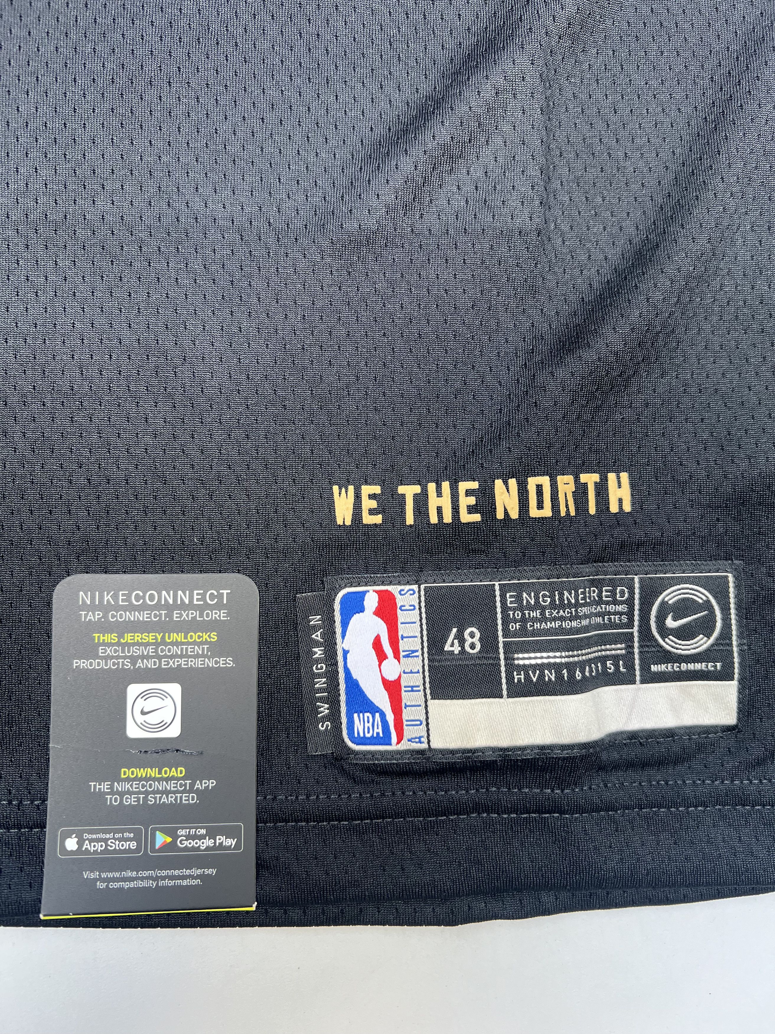 NBA × Nike Fred VanVleet Toronto Raptors 2019/2020 City Swingman Jersey Size US L / EU 52-54 / 3 - 6 Thumbnail