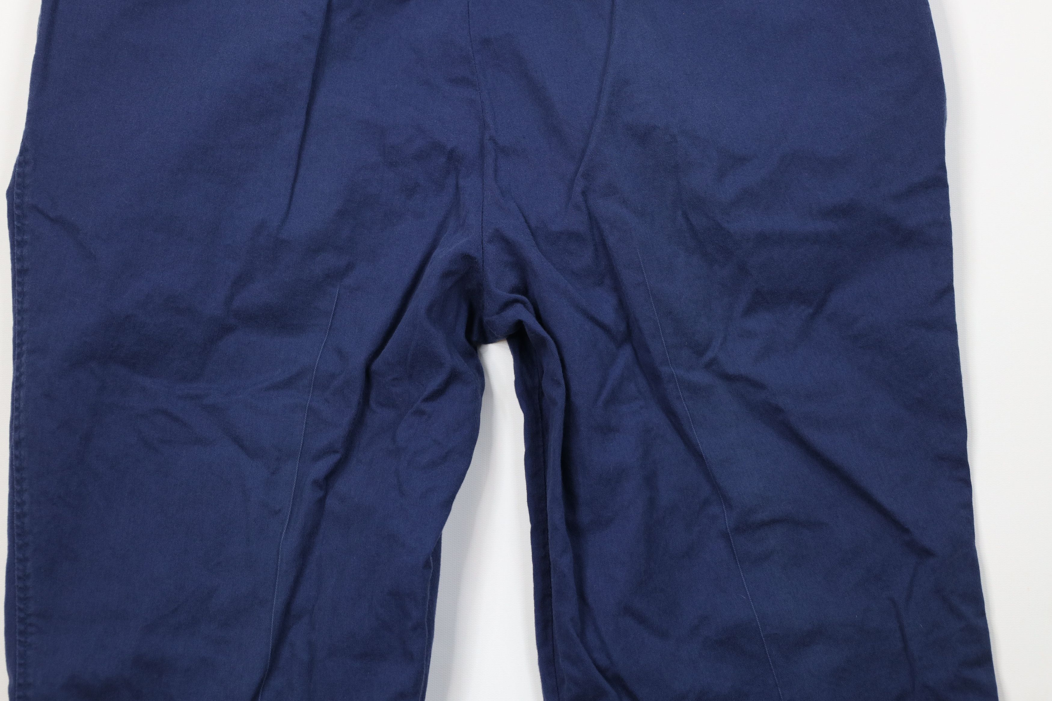 Eddie Bauer Vintage 90s Eddie Bauer Wide Leg Chino Pants Blue Cotton Size US 40 / EU 56 - 11 Thumbnail