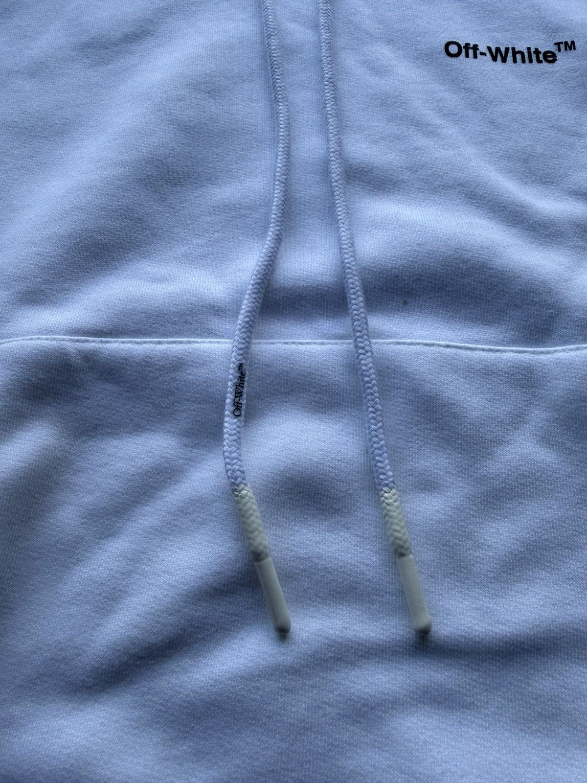 Off-White Off-White Diagonal Helvetica Oversized Hoodie White Size US S / EU 44-46 / 1 - 3 Thumbnail