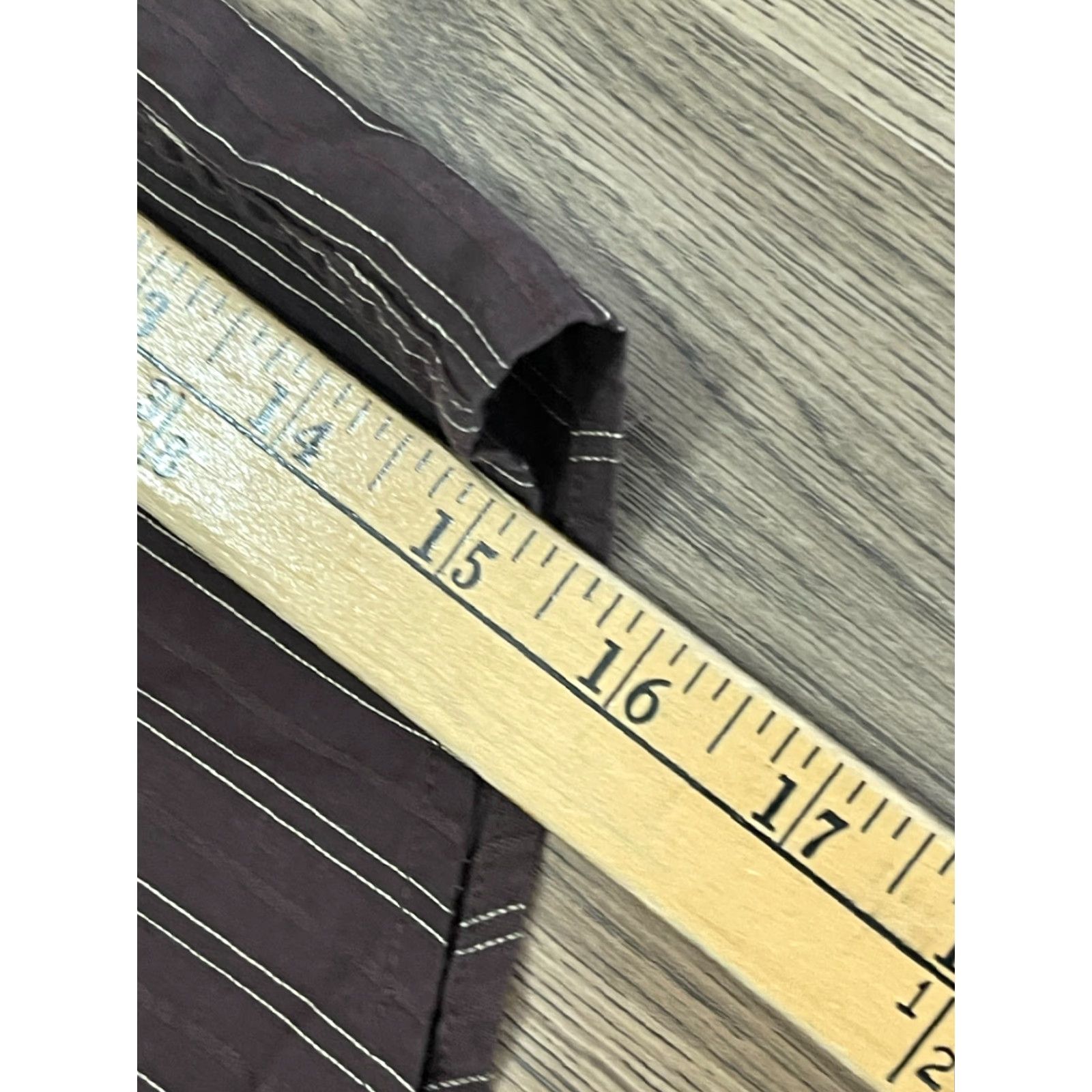 Vintage Axist Shirt Men's M Brown Modern Fit Button Up Long Sleeve Collared Regular Fall Spring Summer Casual Shirt Size US M / EU 48-50 / 2 - 6 Thumbnail