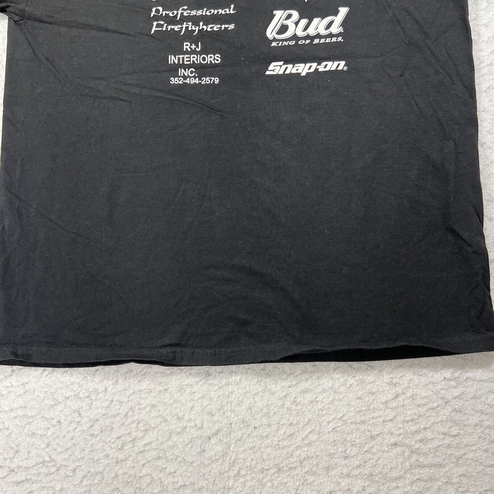 Hanes Vintage Ocala Bike Fest 2006 XL Black Graphic T Shirt Size US XL / EU 56 / 4 - 11 Thumbnail