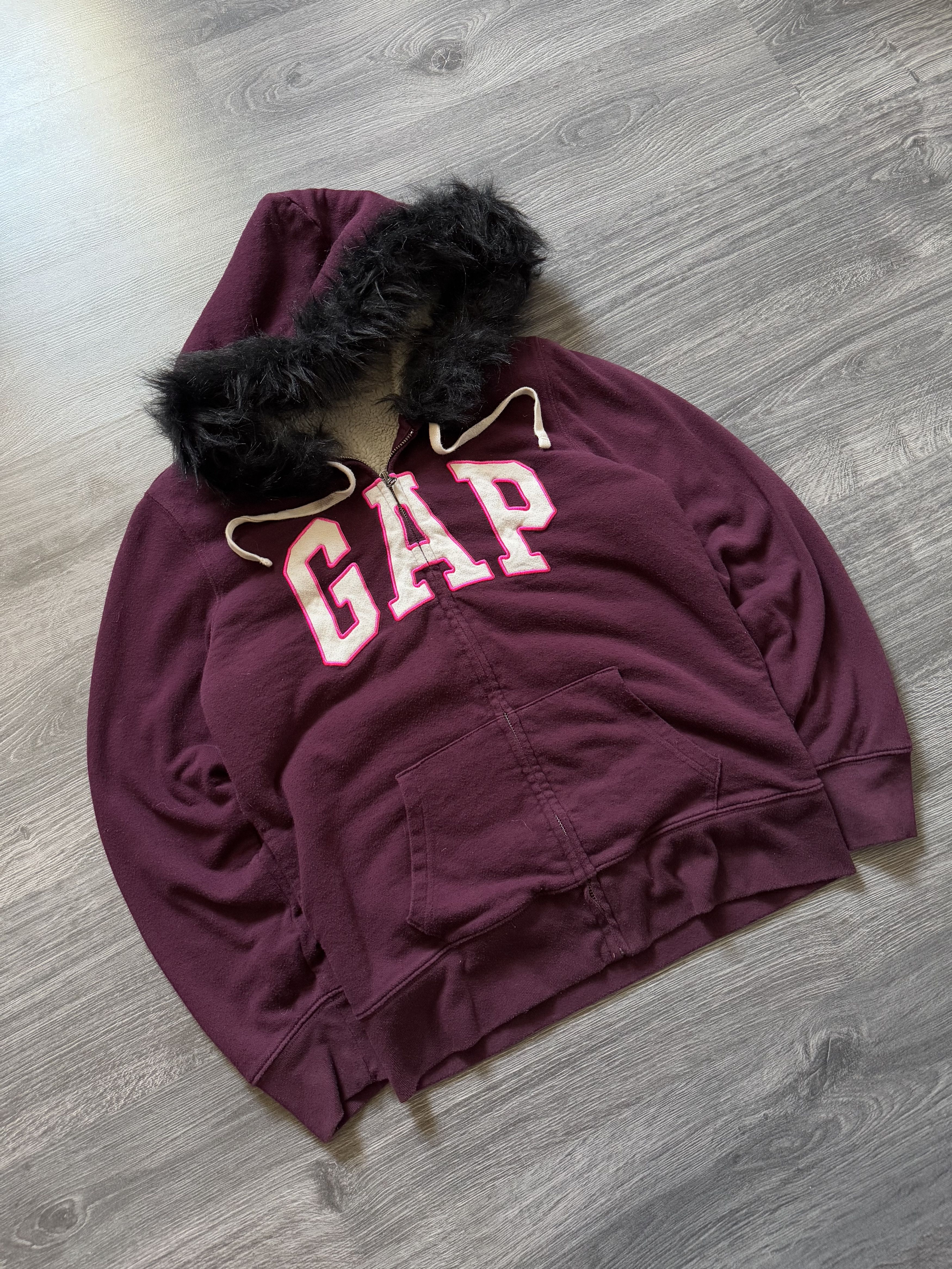 Gap GAP Zip Fur Hoodie Sherpa ifsixwasnine lgb style Size M / US 6-8 / IT 42-44 - 6 Thumbnail