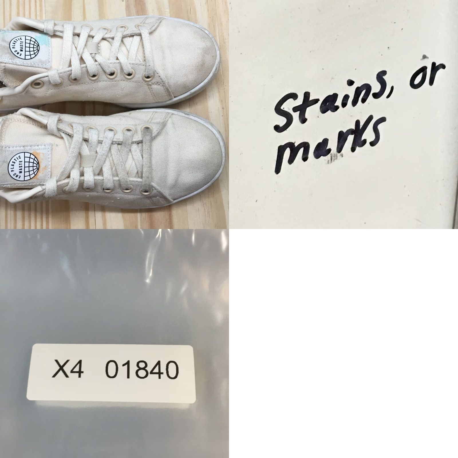 Adidas Adidas Sneaker Womens 7 Cream Stan Smith Wonder Laced Up Casual Comfort H03919 - Sale Size US 7 / IT 37 - 11 Thumbnail