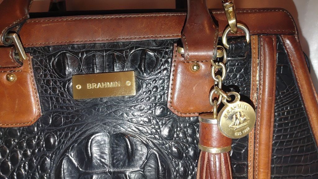 BRAHMIN Brahmin Arden Tortoise Melbourne Satchel Size ONE SIZE - 13 Thumbnail
