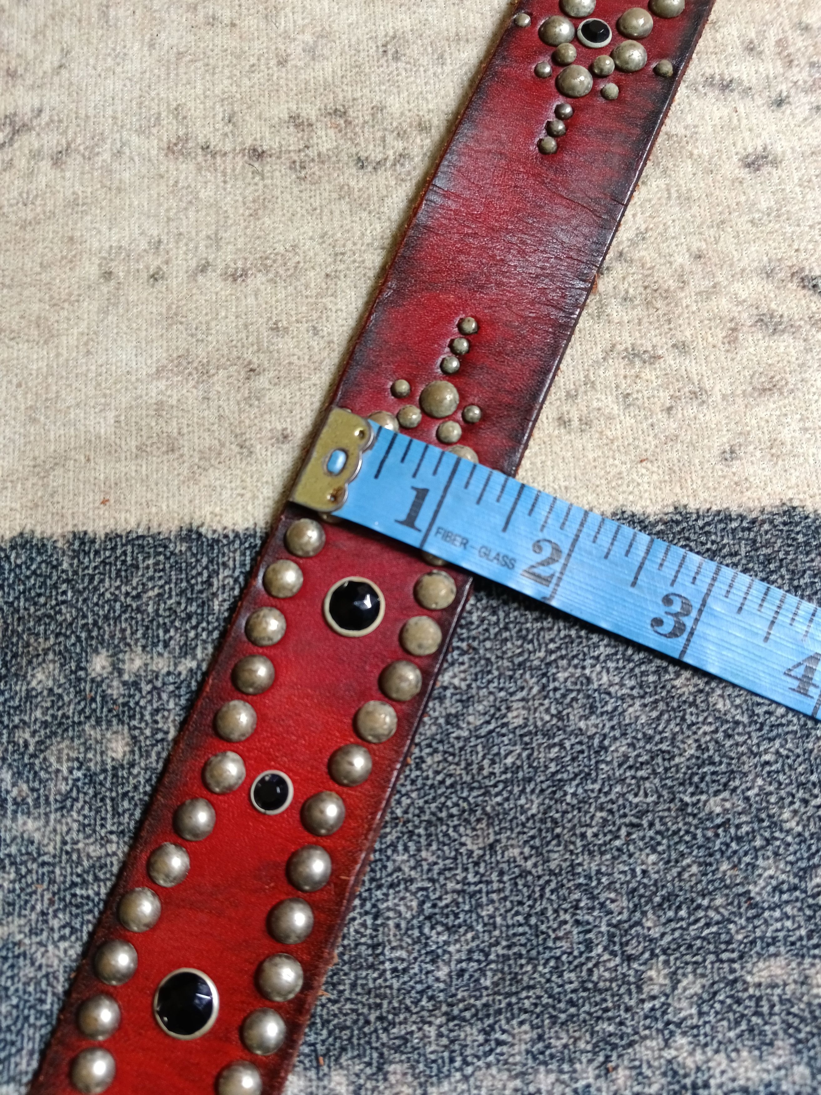Hawk × Leather HAWK COMPANY PATINA LEATHER STUDD Size ONE SIZE - 4 Thumbnail