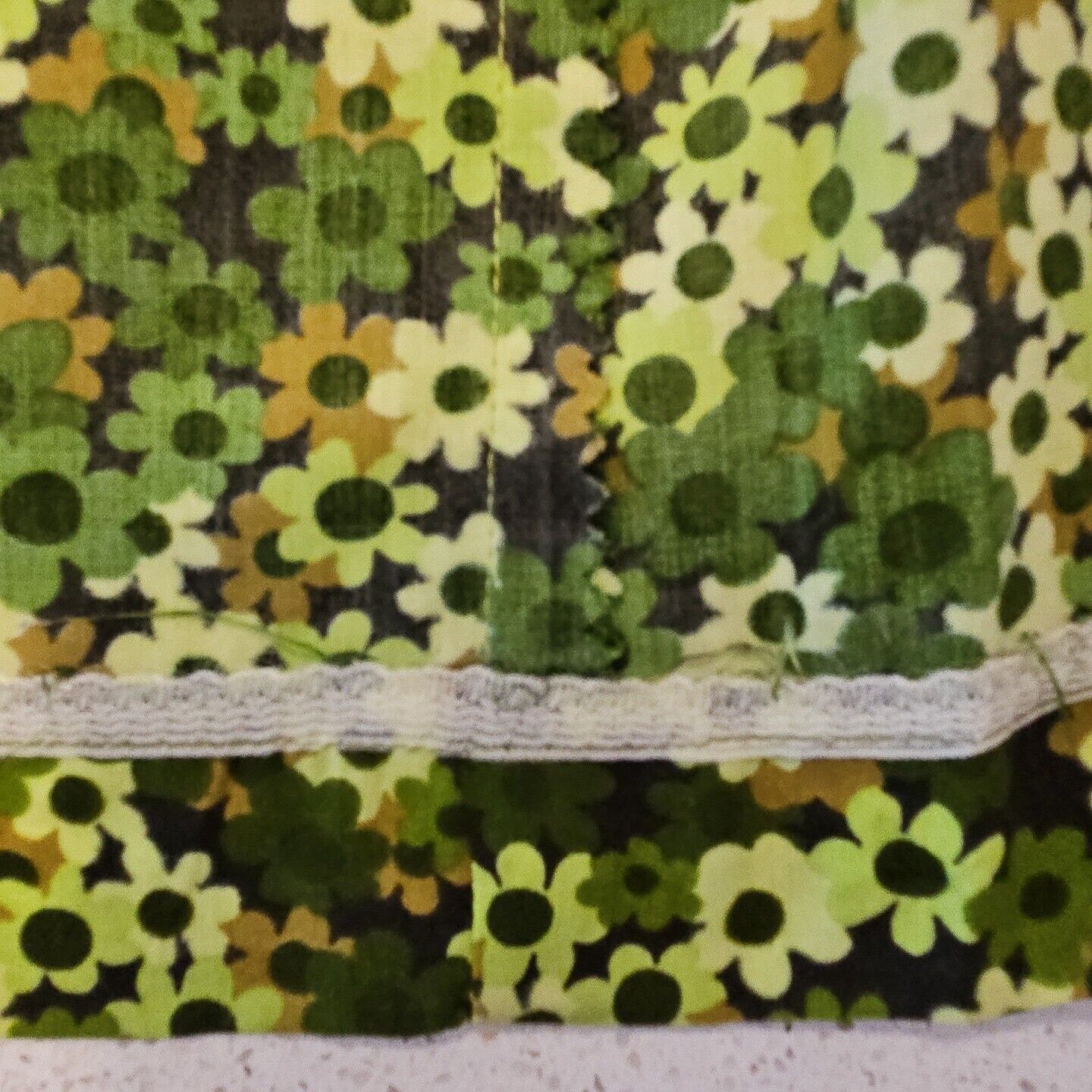 Vintage Vintage Dianes Honolulu Hawaiian Dress Sz S Green Flower Pow Size S / US 4 / IT 40 - 17 Thumbnail