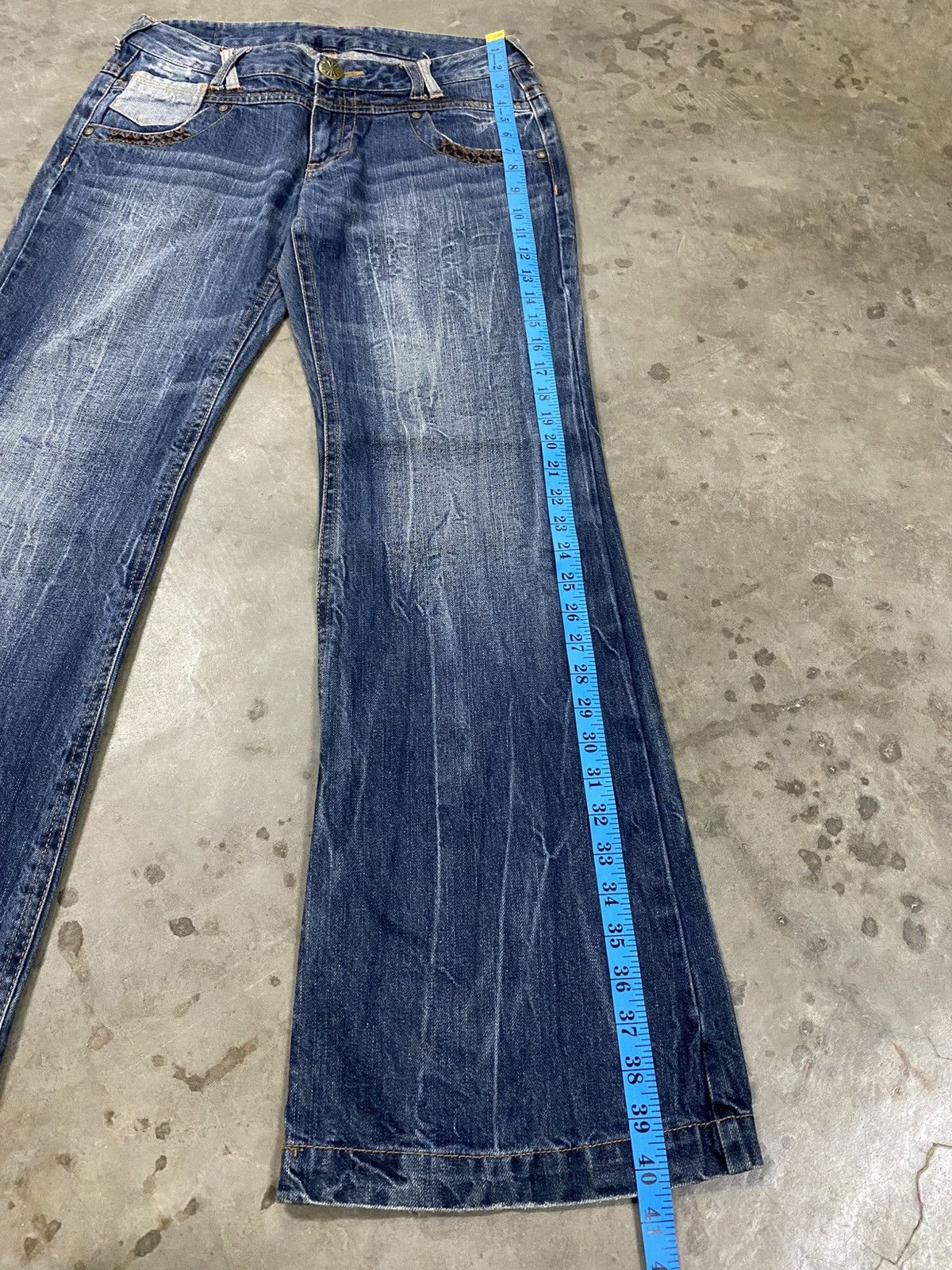 Tornado Mart Flare Jeans Japanese Origenal Japan Brand Denim @293 Size US 30 / EU 46 - 17 Thumbnail