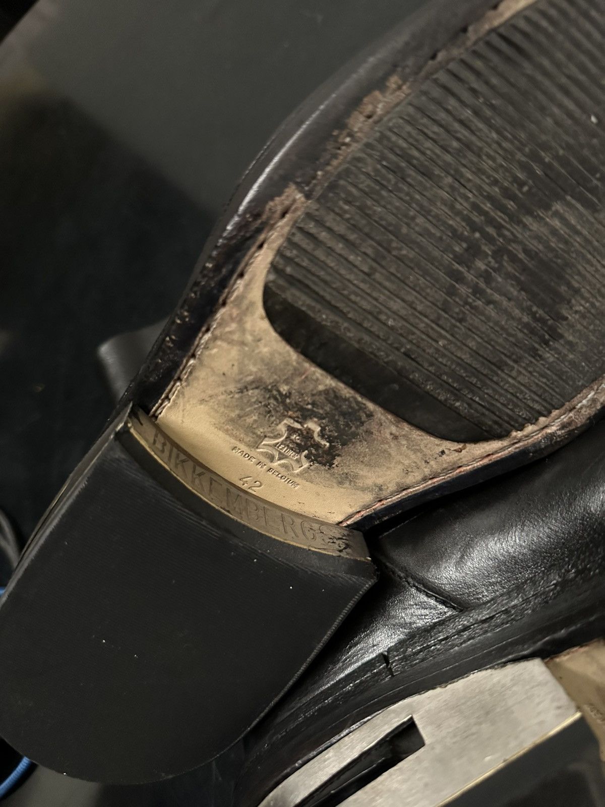 Dirk Bikkembergs Dirk Bikkembergs Black Bungee Cord Metal Heel Leather boots Size US 9 / EU 42 - 7 Thumbnail