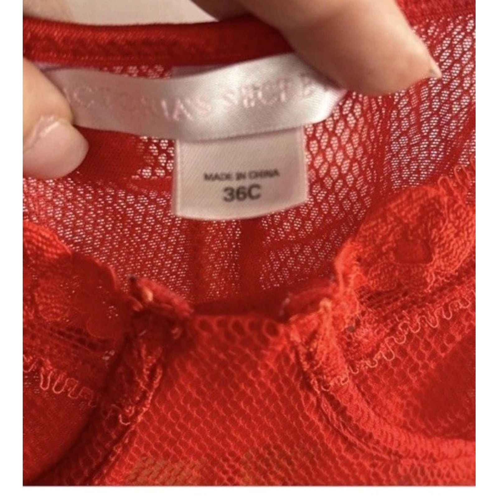 Victoria's Secret Y2K Stretchy Lace Babydoll Nightie Slip Lingerie Sz 34C Size ONE SIZE - 3 Thumbnail