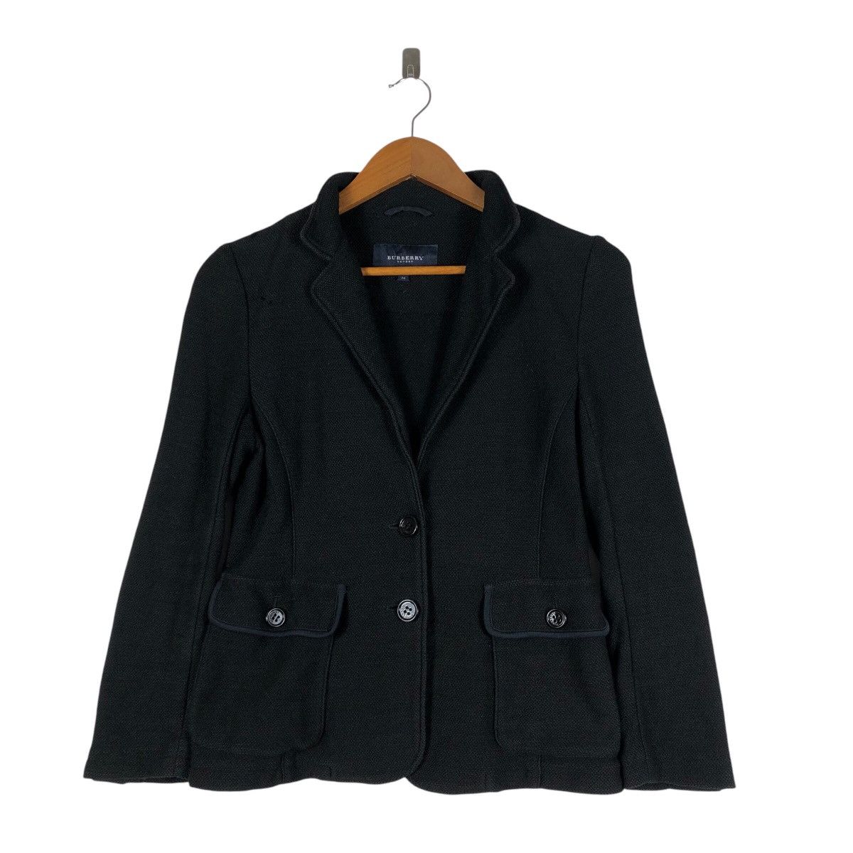 Burberry BURBERRY London Black Blazer Jacket Size US S / EU 44-46 / 1 - 1 Thumbnail