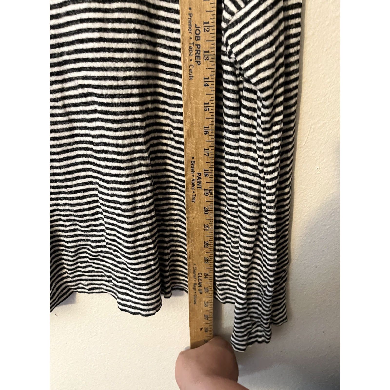 Lucky Brand Lucky Brand Striped Cowl Neck Pullover Top Long Sleeve Relaxed Casual Large Womens Sweater Size L / US 10 / IT 46 - 4 Thumbnail