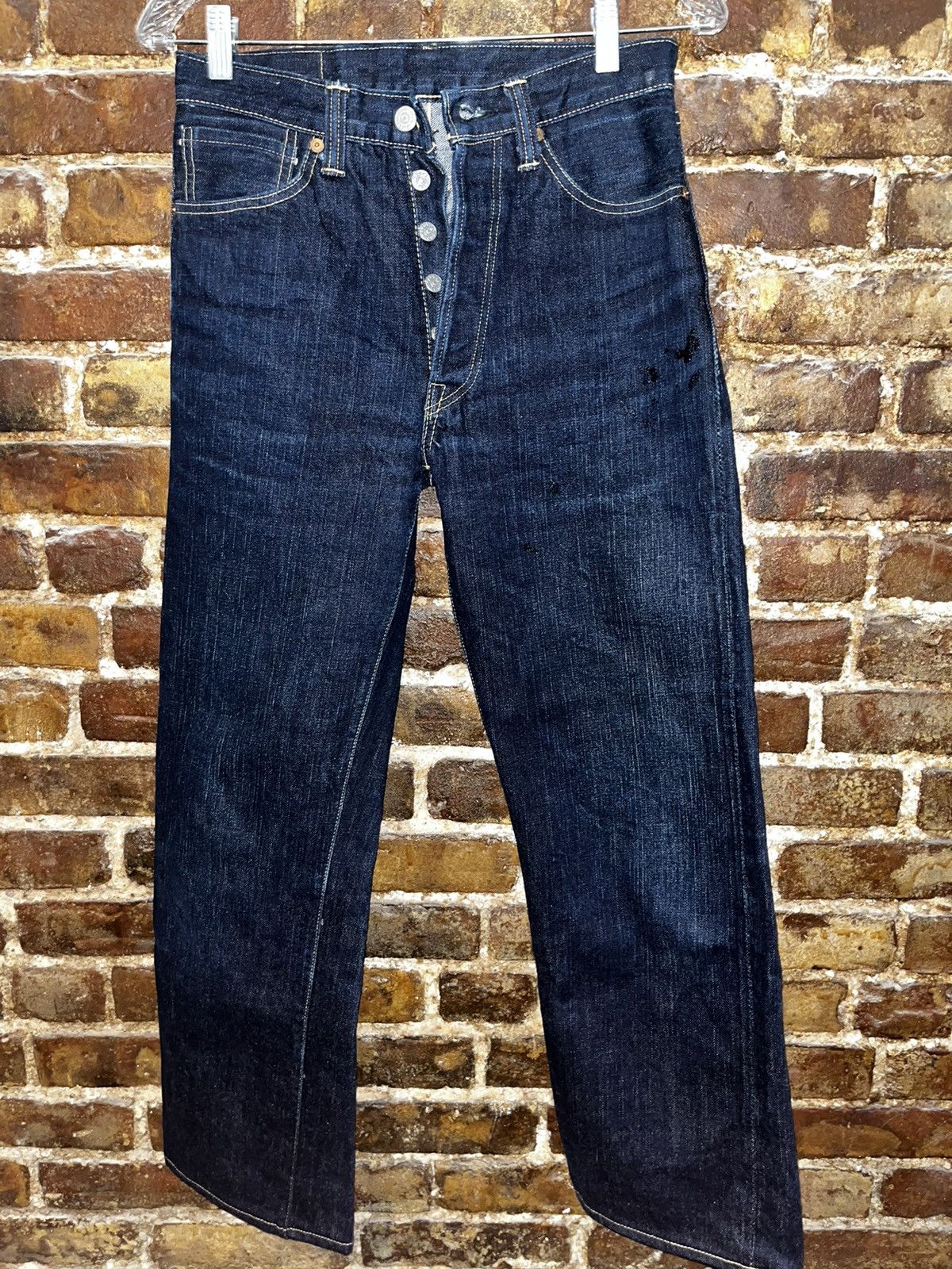 image of The Flat Head Company Selvedge Jeans in Navy, Men's (Size 28)