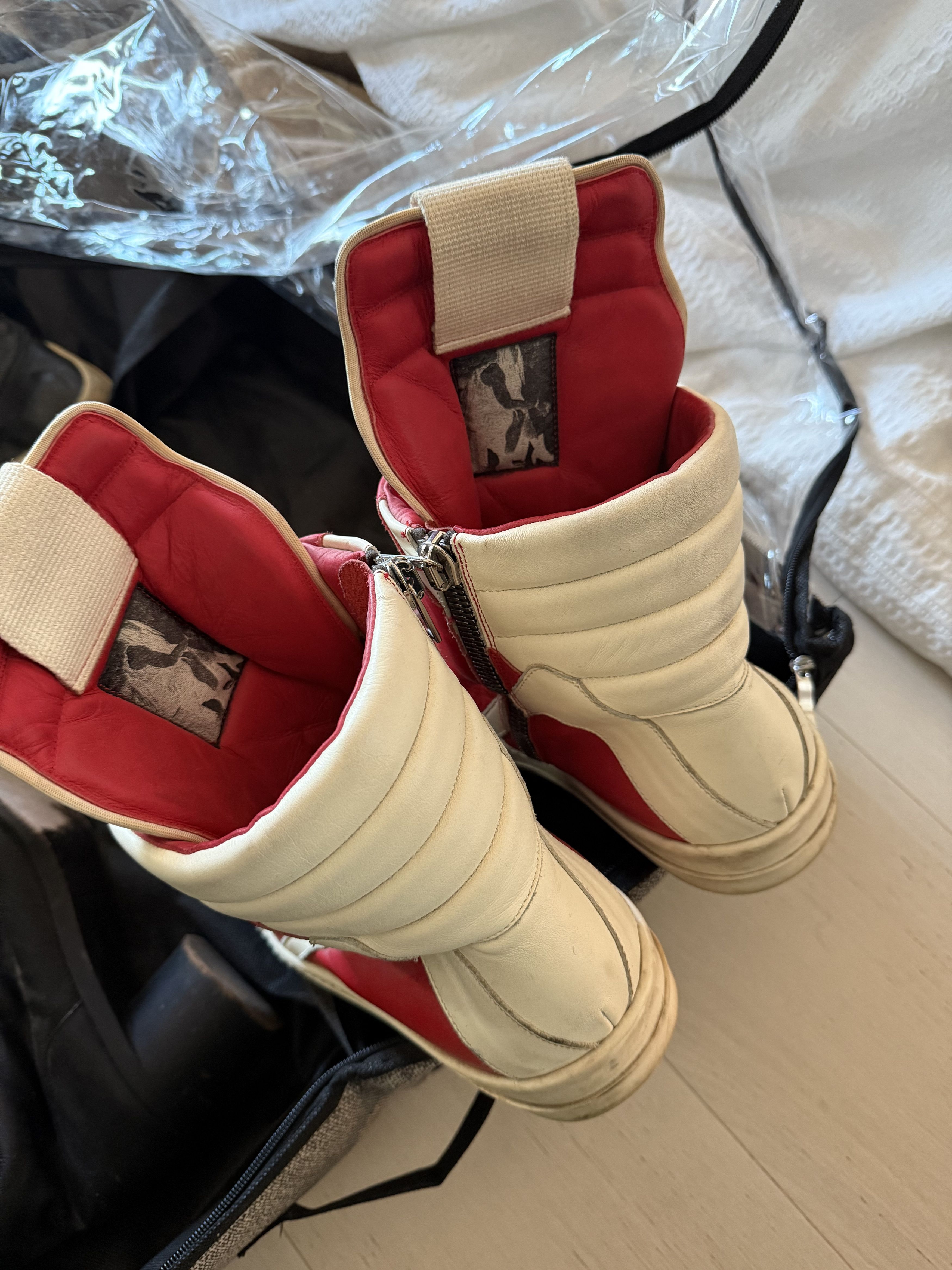 Rick Owens Rick Owens Carnelian Geobaskets Size US 11 / EU 44 - 3 Thumbnail