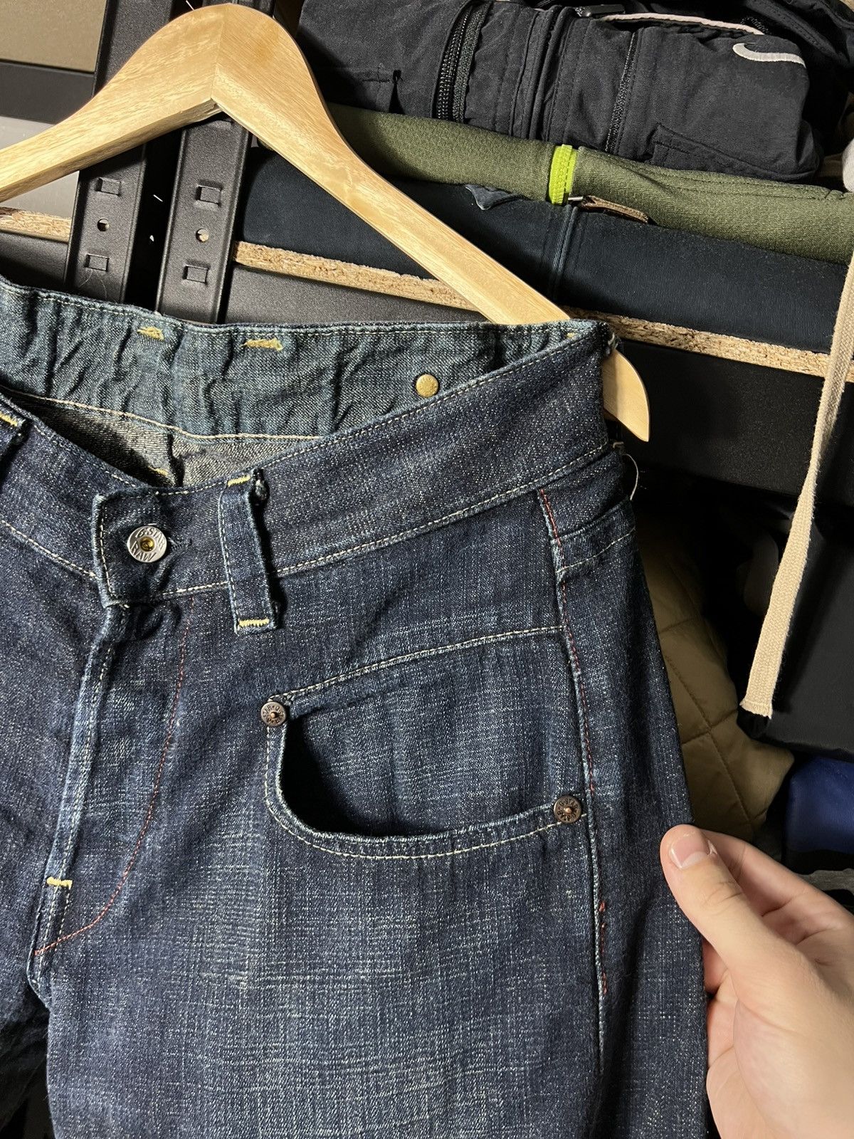 G-Star 👖 G-Star Raw 3301 Vintage Loose Fit Denim Jeans Dark Blue Size US 32 / EU 48 - 4 Thumbnail
