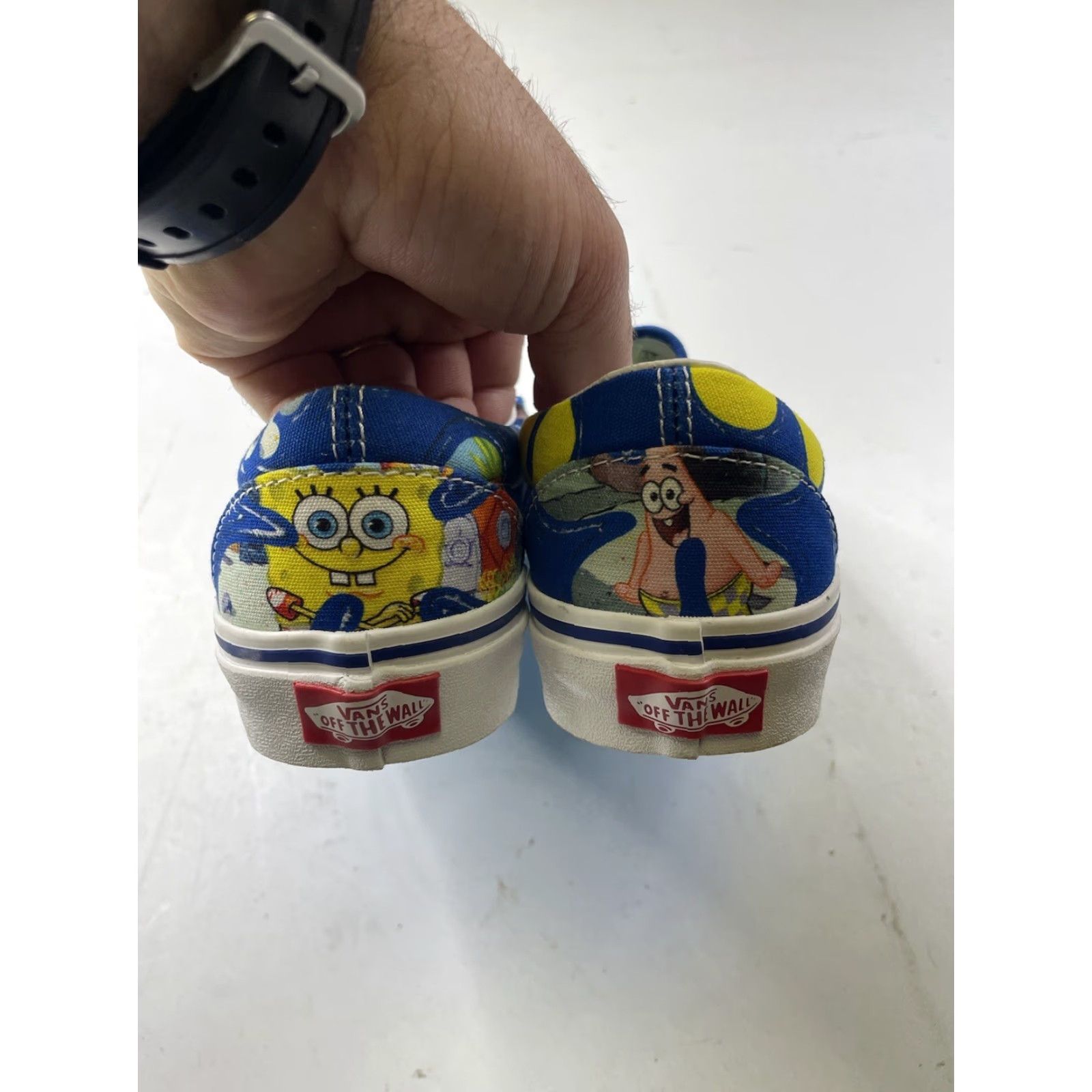 Vans Vans x Spongebob Casual Slip-On Shoes Multicolored Size 7.5M Women Size 30" / US 8 / IT 44 - 3 Thumbnail