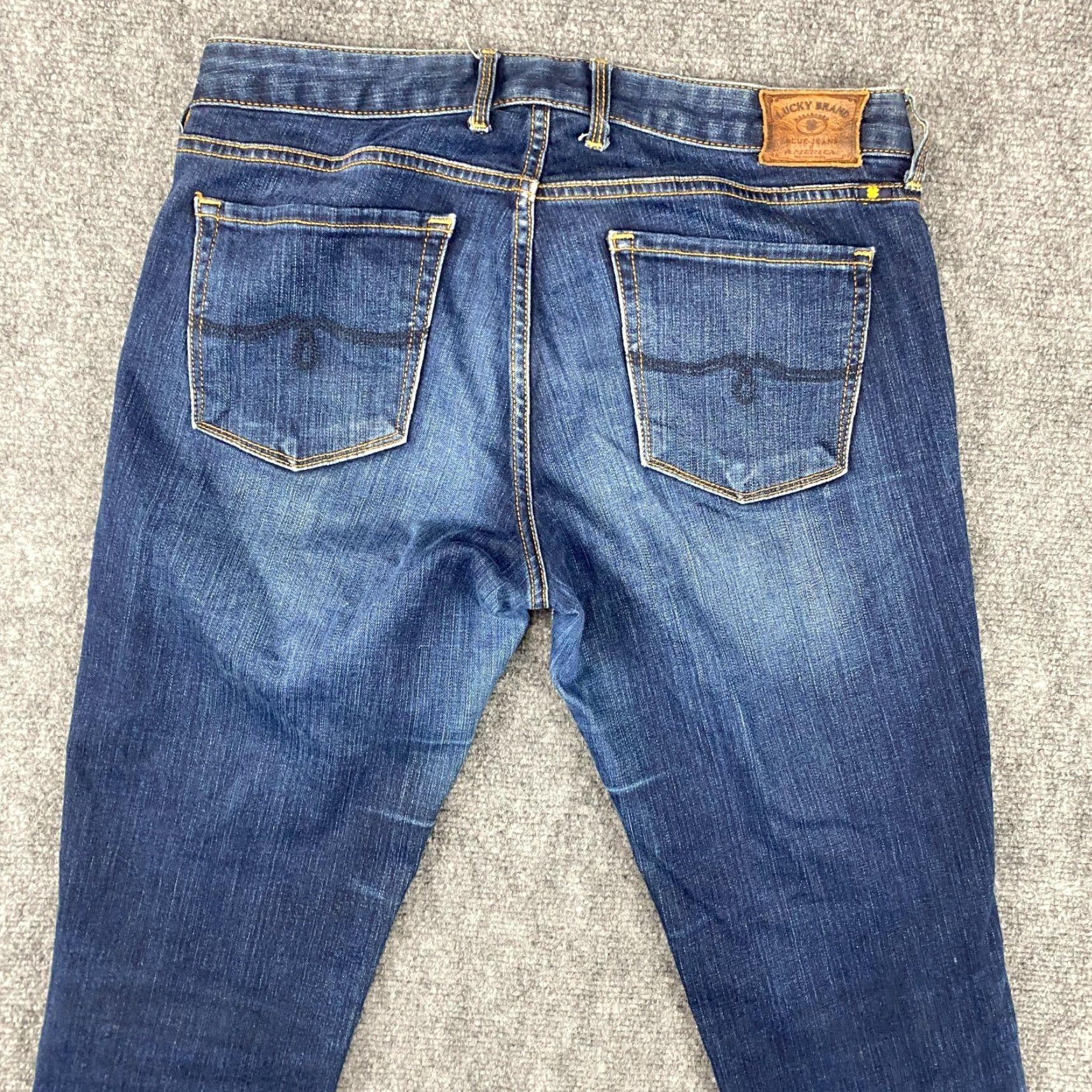 Lucky Brand Lucky Brand Lolita Skinny Jeans Womens 6/28 Blue Distressed Stretch Denim Pants Jeans Size 28" / US 6 / IT 42 - 7 Thumbnail