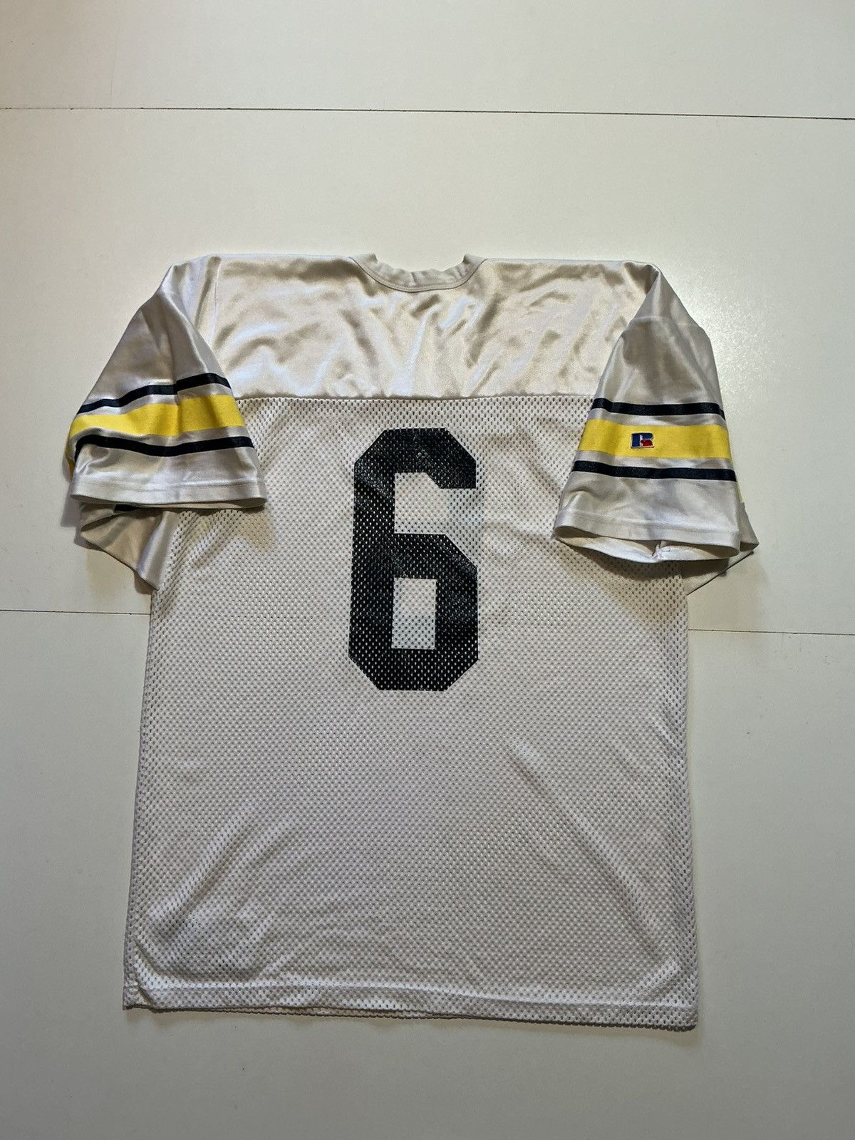 Russell Athletic Vintage 90s Russell Athletic Made In USA Football Jersey Size US XL / EU 56 / 4 - 2 Thumbnail