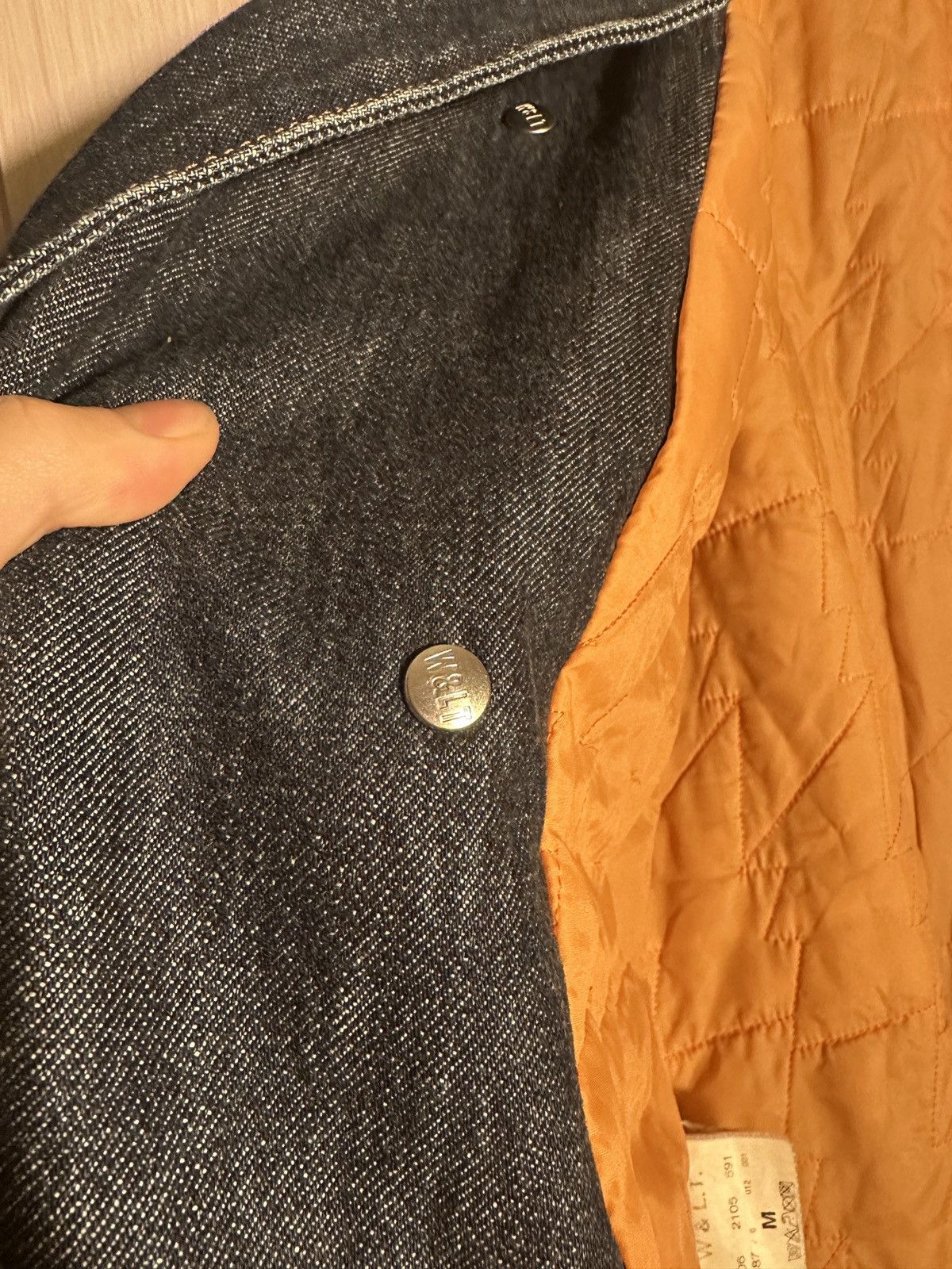 Vintage × W&LT × Walter Van Beirendonck NOS Early 90s Caban denim coat Vintage archive Walt Size US M / EU 48-50 / 2 - 10 Thumbnail