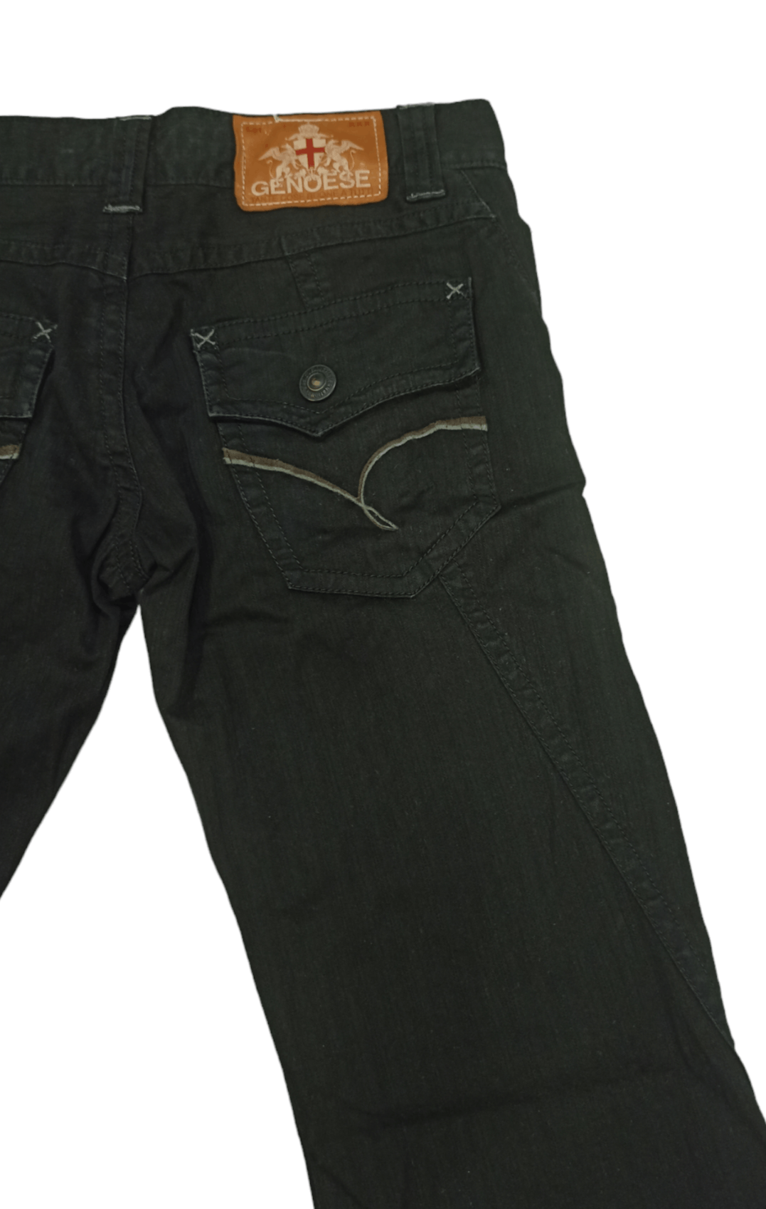 Other Genoese Stripe Black Flare Pants Size US 29 - 2 Thumbnail