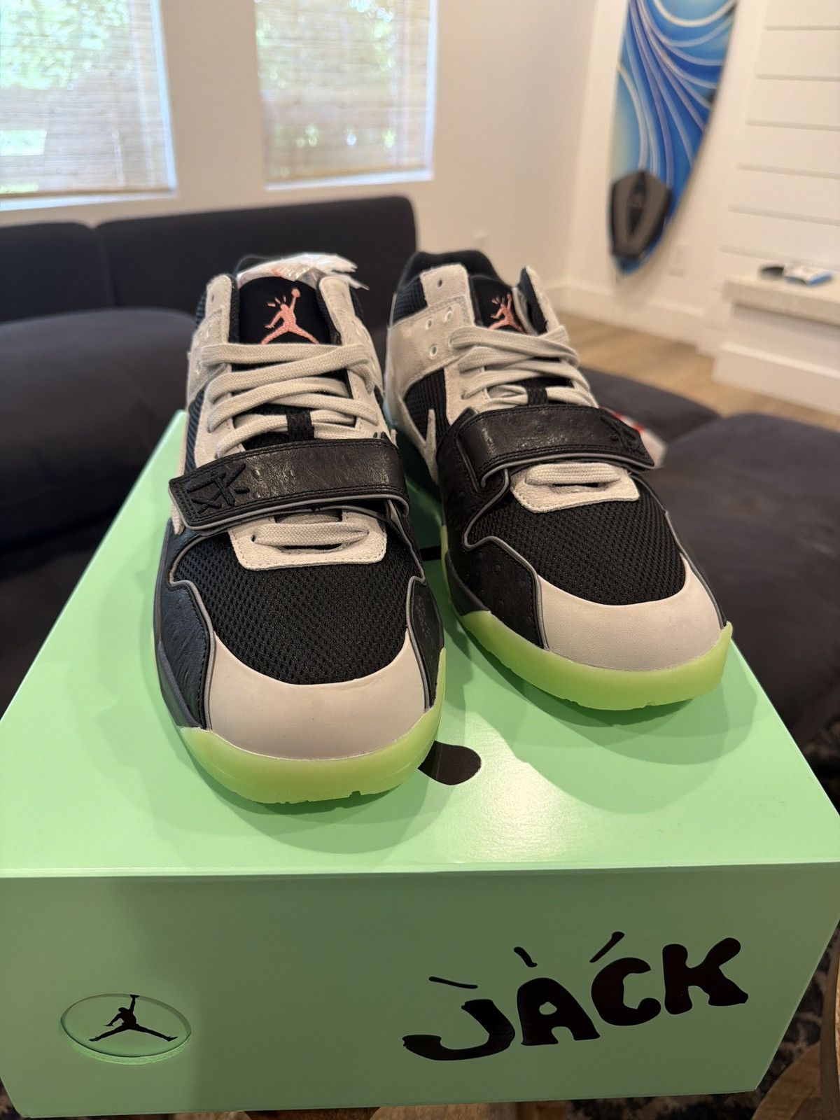 Nike × Travis Scott Cactus Jack 1 T-REXX Size US 12.5 / EU 45-46 - 6 Thumbnail