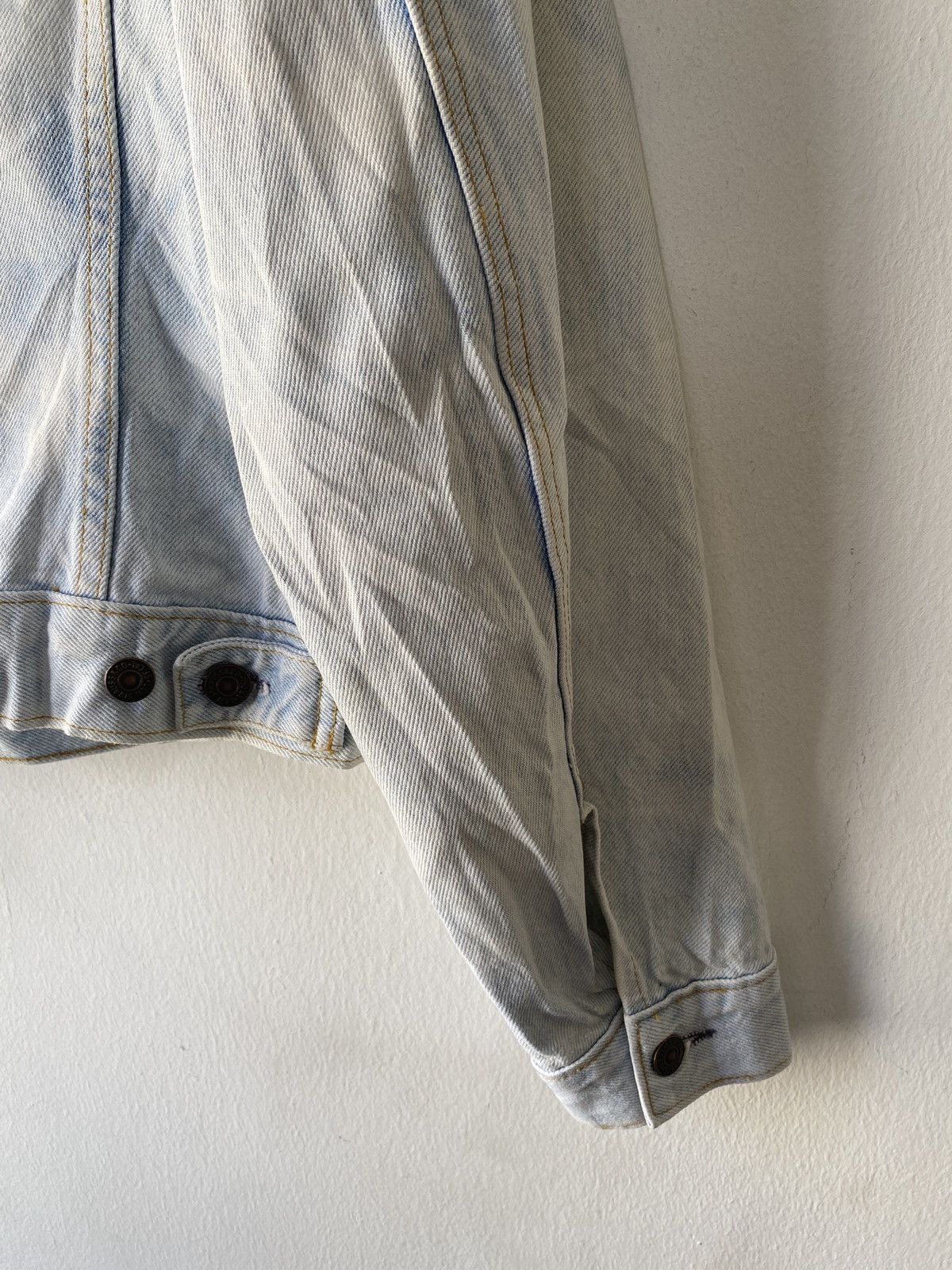 Levi's Vintage 80’s Levis Stonewashed Trucker Denim Jacket Size US M / EU 48-50 / 2 - 12 Thumbnail