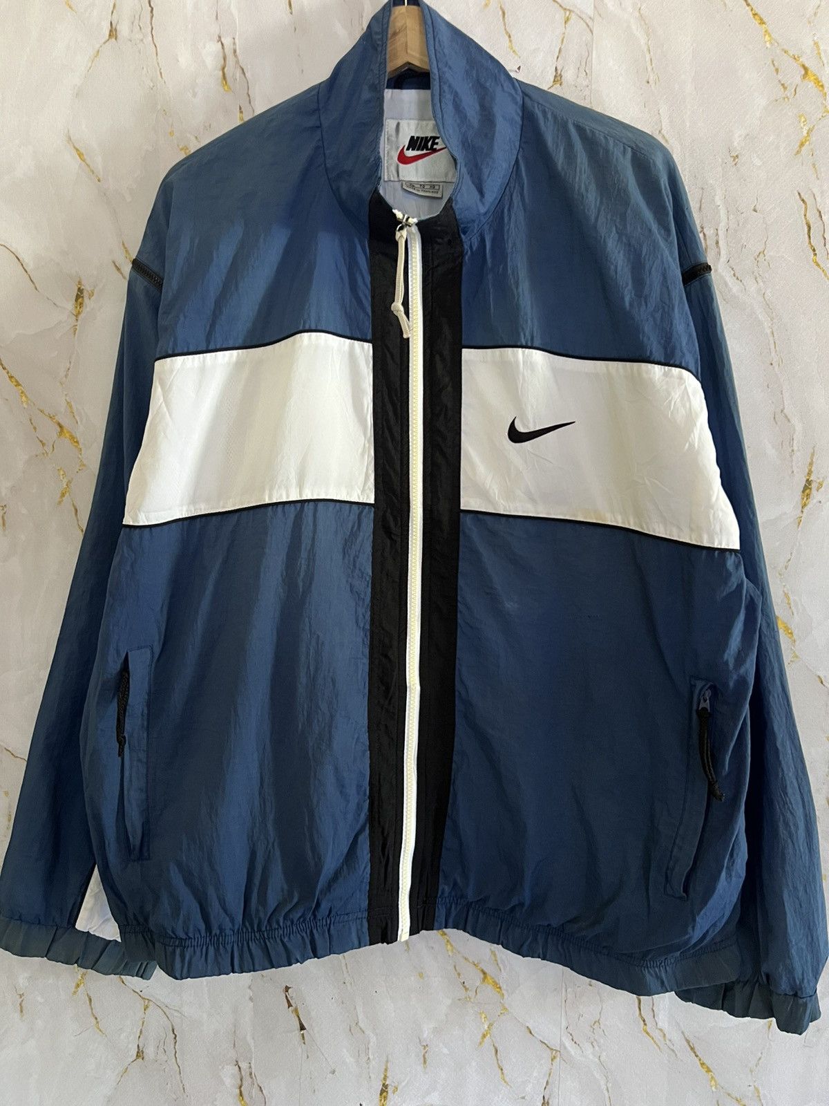 Vintage Vintage Nike Windbreaker – 90s Sportswear Size US XL / EU 56 / 4 - 1 Thumbnail