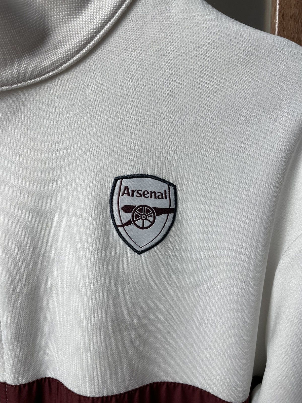 Nike × Vintage Nike Arsenal Vintage Track Zip Jacket Size US M / EU 48-50 / 2 - 4 Thumbnail