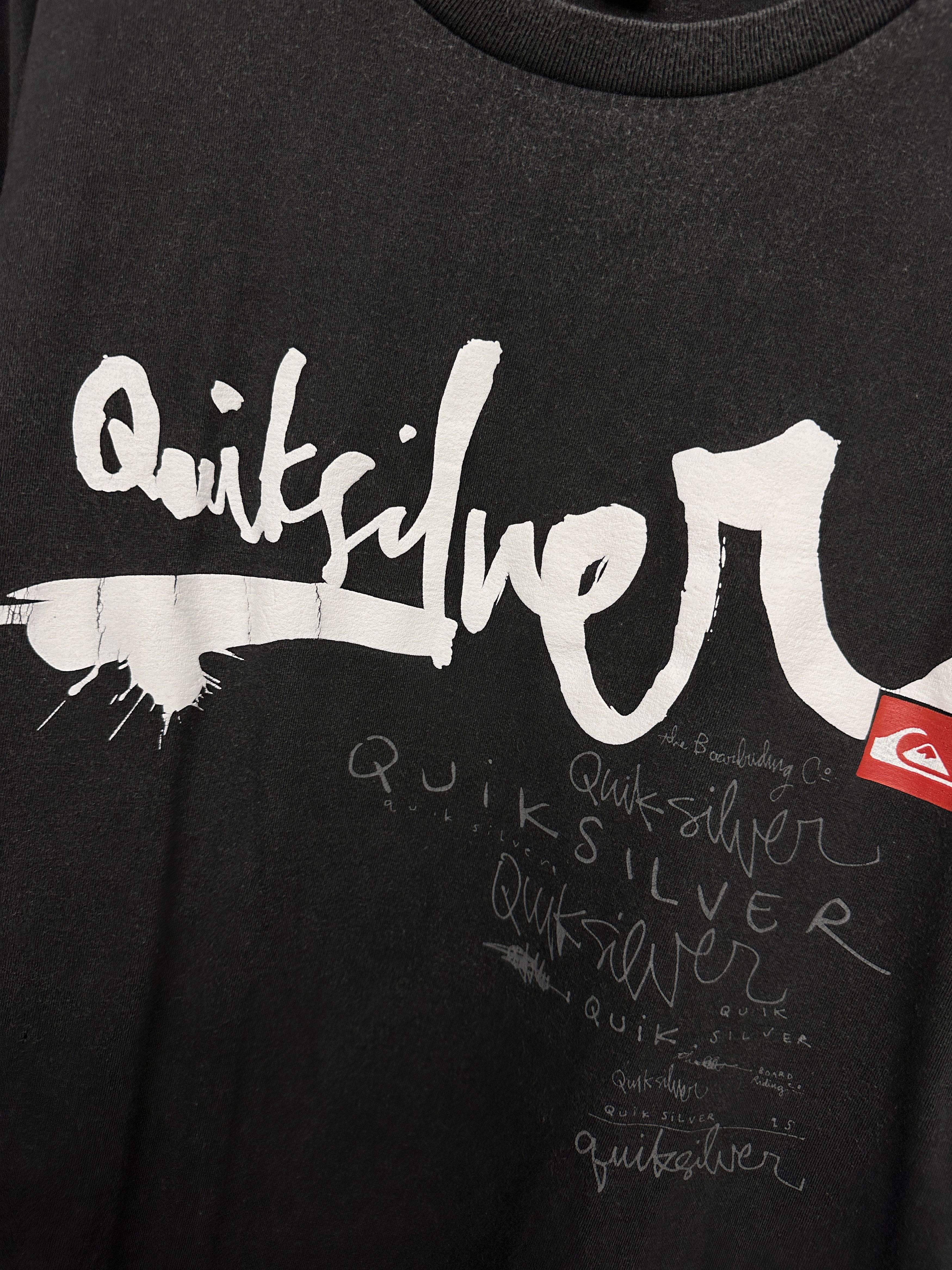 Quiksilver Quicksilver 90s Vintage Mens T-Shirt Surf style Size US XXL / EU 58 / 5 - 3 Thumbnail
