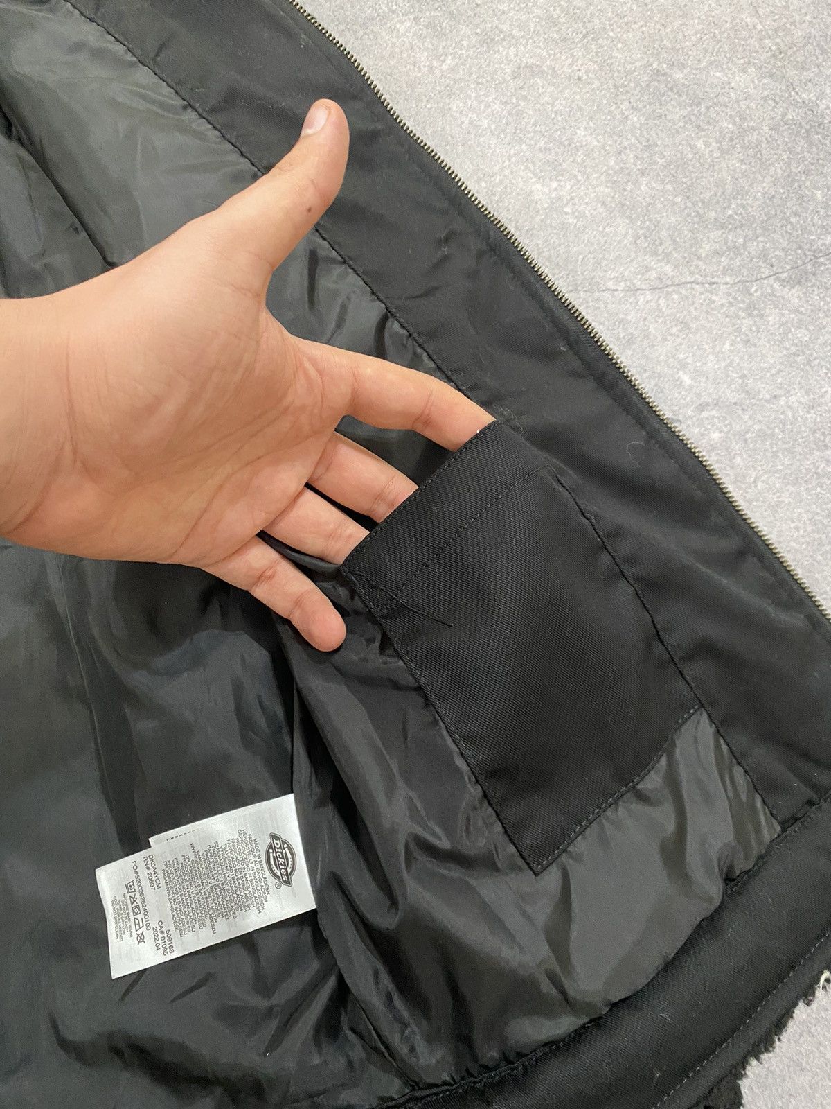 Dickies Dickies Black Sherpa Jacket Zip Up Size US M / EU 48-50 / 2 - 8 Thumbnail