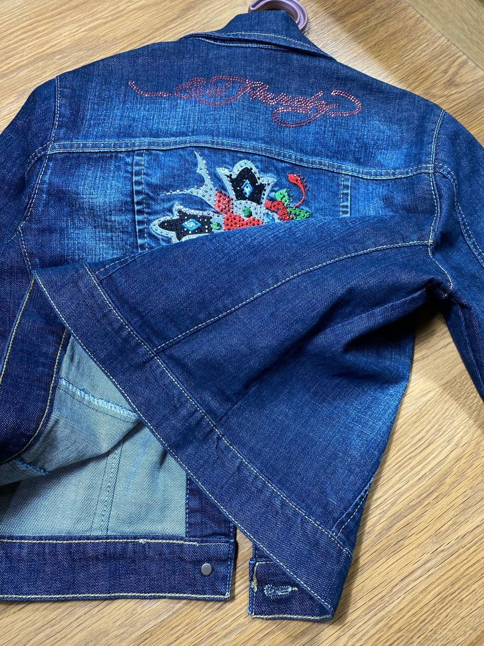 Christian Audigier × Ed Hardy × Vintage Vintage Ed Hardy Christian Audigier Hoodie Size US S / EU 44-46 / 1 - 15 Thumbnail