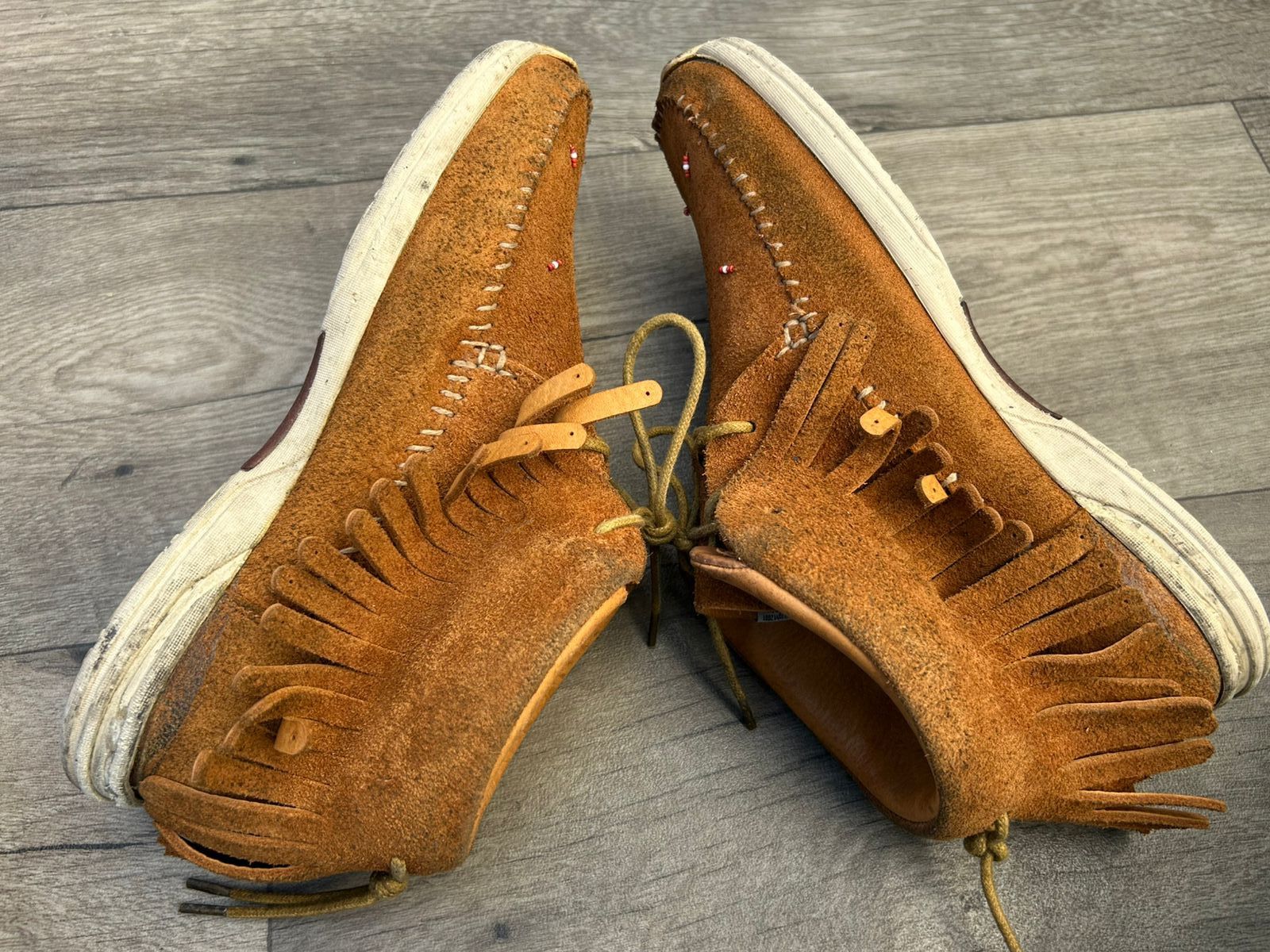 Visvim Visvim FBT Lhamo-Folk Moccasin Sneakers Sz 42 Size US 9 / EU 42 - 2 Thumbnail
